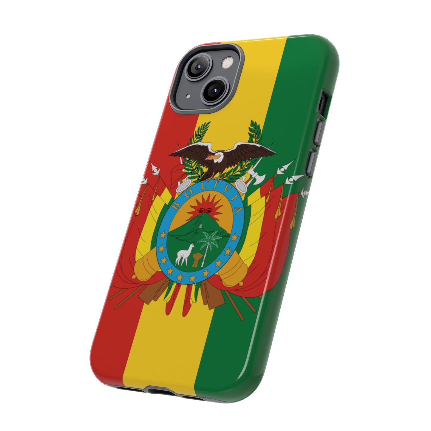 Bolivia Flag Phone Case | iPhone 15 Plus/ Pro, 14, 13, 12| Google Pixel 7, Pro, 5| Samsung Galaxy S23 All Major Phone Models