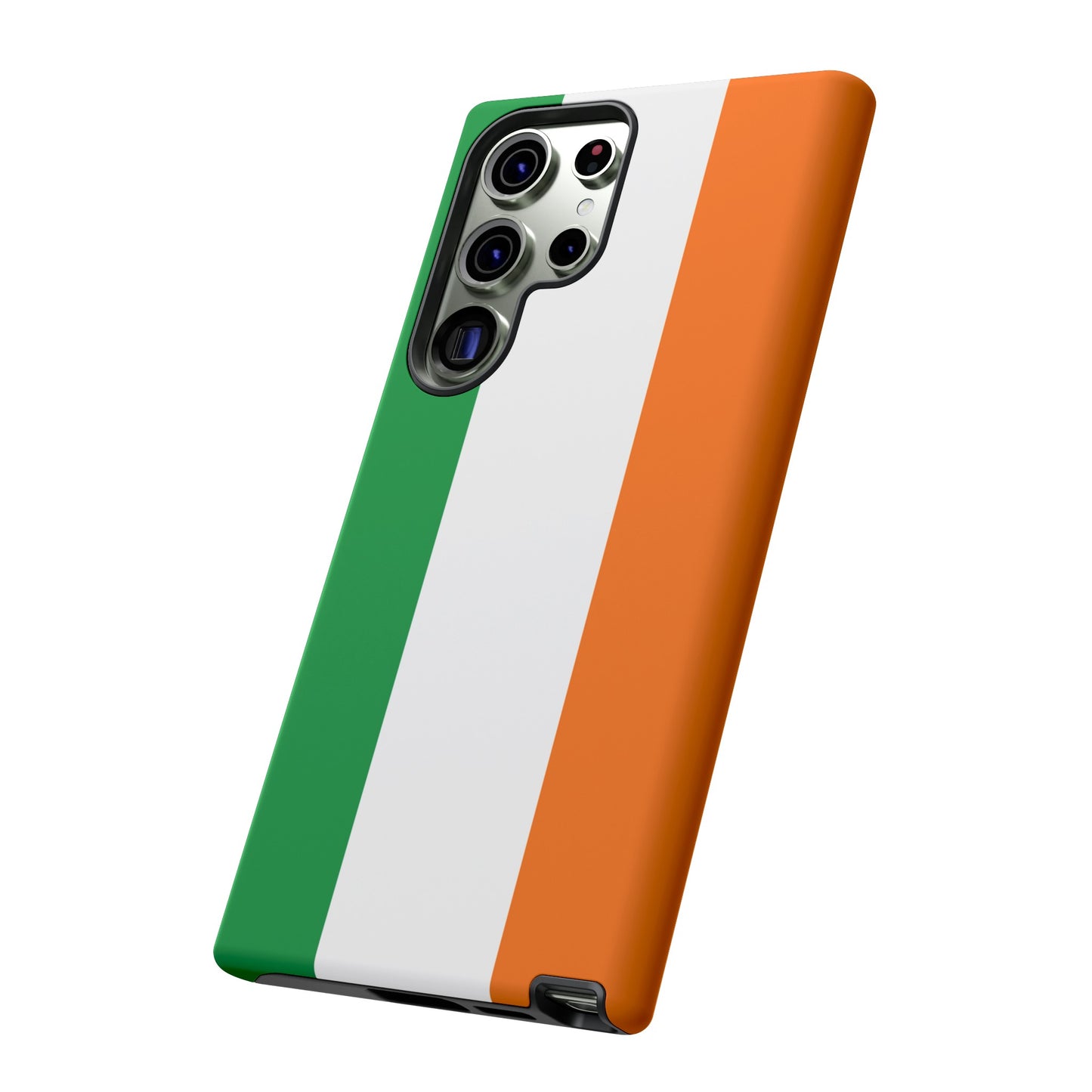 Ireland Flag Phone Case | iPhone 15 Plus/ Pro, 14, 13, 12| Google Pixel 7, Pro, 5| Samsung Galaxy S23 All Major Phone Models