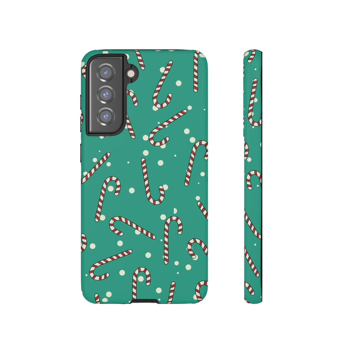 Candycane Wallpaper Phone Case | iPhone 15 Plus/ Pro, 14, 13, 12| Google Pixel 7, Pro, 5| Samsung Galaxy S23 All Major Phone Models