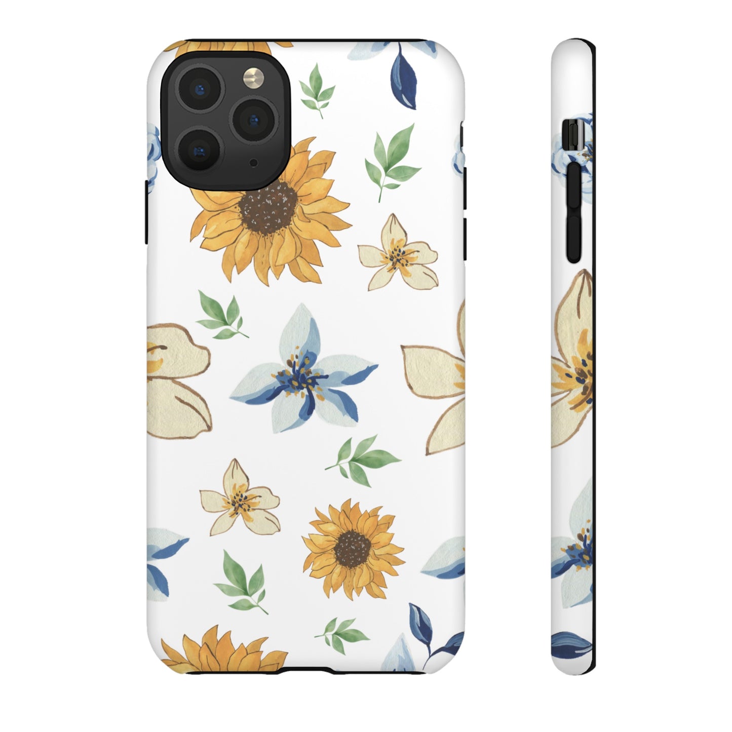 Beautiful Watercolour Flower Wallpaper Phone Case | iPhone 15 Plus/ Pro, 14, 13, 12| Google Pixel 7, Pro, 5| Samsung Galaxy S23 All Major Phone Models