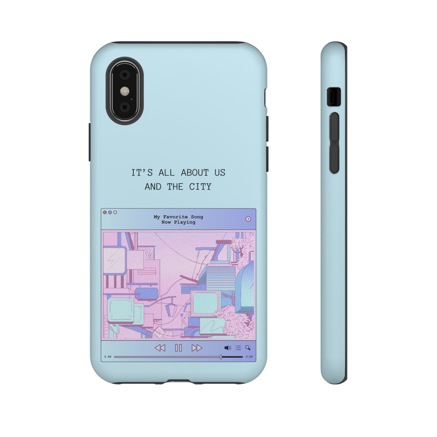 Us And The City Phone Case | iPhone 15 Plus/ Pro, 14, 13, 12| Google Pixel 7, Pro, 5| Samsung Galaxy S23 All Major Phone Models