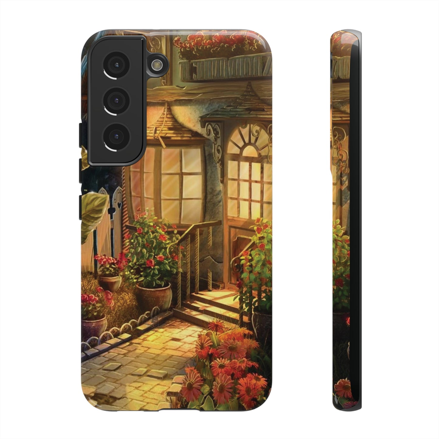 Cottage Garden Wallpaper Phone Case | iPhone 15 Plus/ Pro, 14, 13, 12| Google Pixel 7, Pro, 5| Samsung Galaxy S23 All Major Phone Models