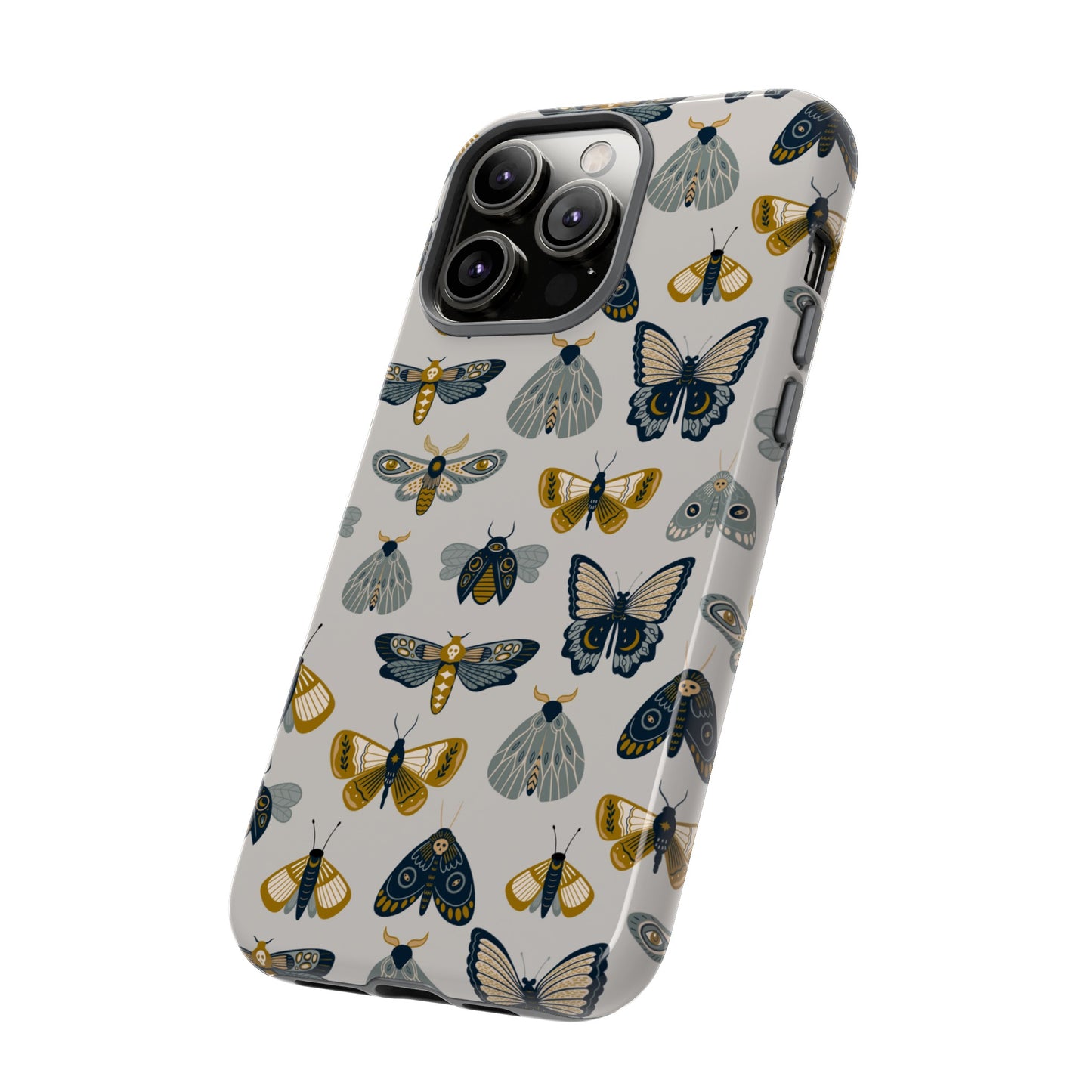 Butterfly and Moth Wallpaper Phone Case | iPhone 15 Plus/ Pro, 14, 13, 12| Google Pixel 7, Pro, 5| Samsung Galaxy S23 All Major Phone Models