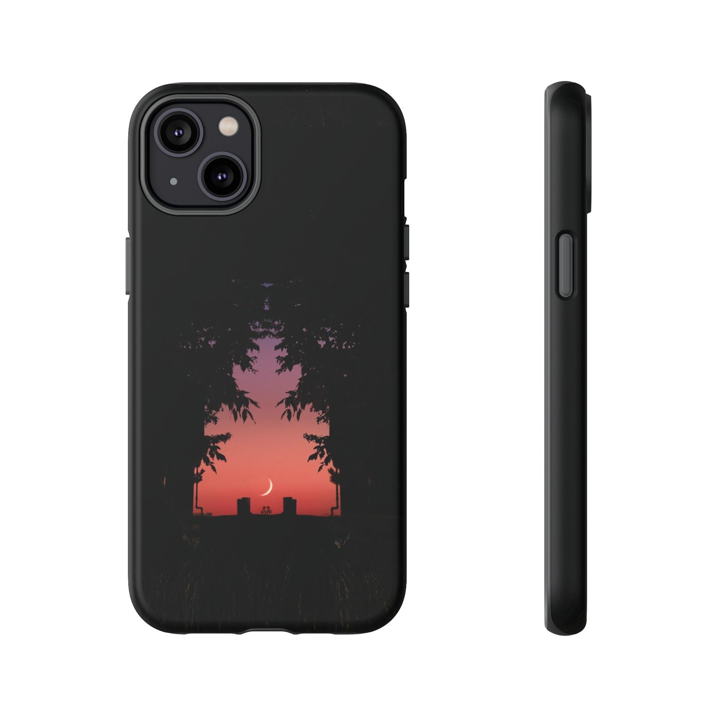 Crescent Night Wallpaper Phone Case | iPhone 15 Plus/ Pro, 14, 13, 12| Google Pixel 7, Pro, 5| Samsung Galaxy S23 All Major Phone Models