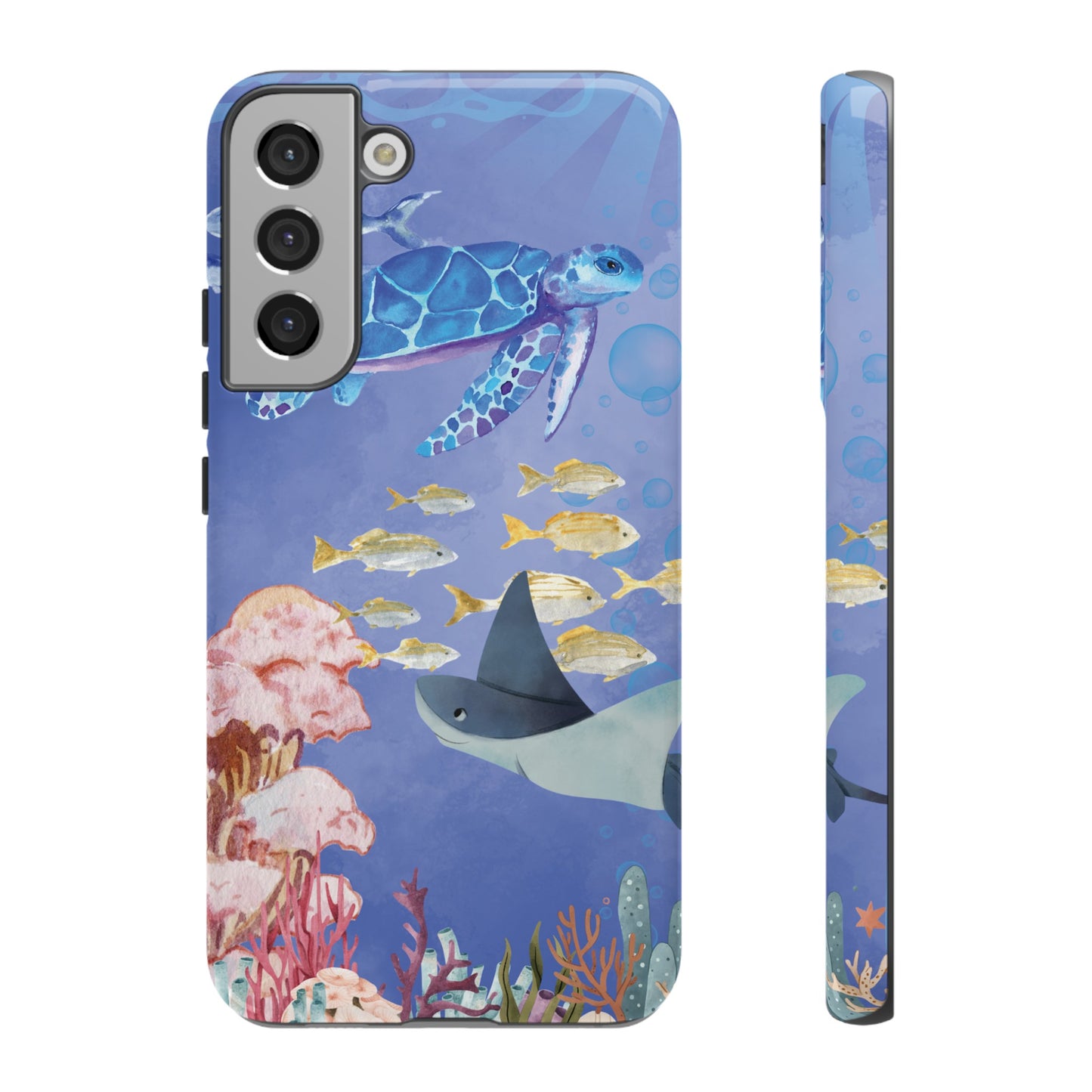 Underwater Scene Wallpaper Phone Case | iPhone 15 Plus/ Pro, 14, 13, 12| Google Pixel 7, Pro, 5| Samsung Galaxy S23 All Major Phone Models