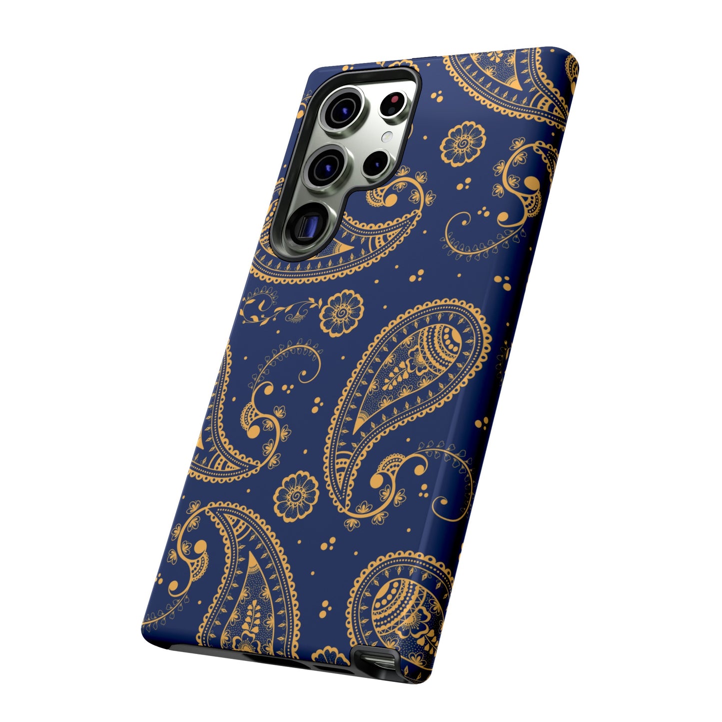 Indian Paisley Wallpaper Phone Case | iPhone 15 Plus/ Pro, 14, 13, 12| Google Pixel 7, Pro, 5| Samsung Galaxy S23 All Major Phone Models