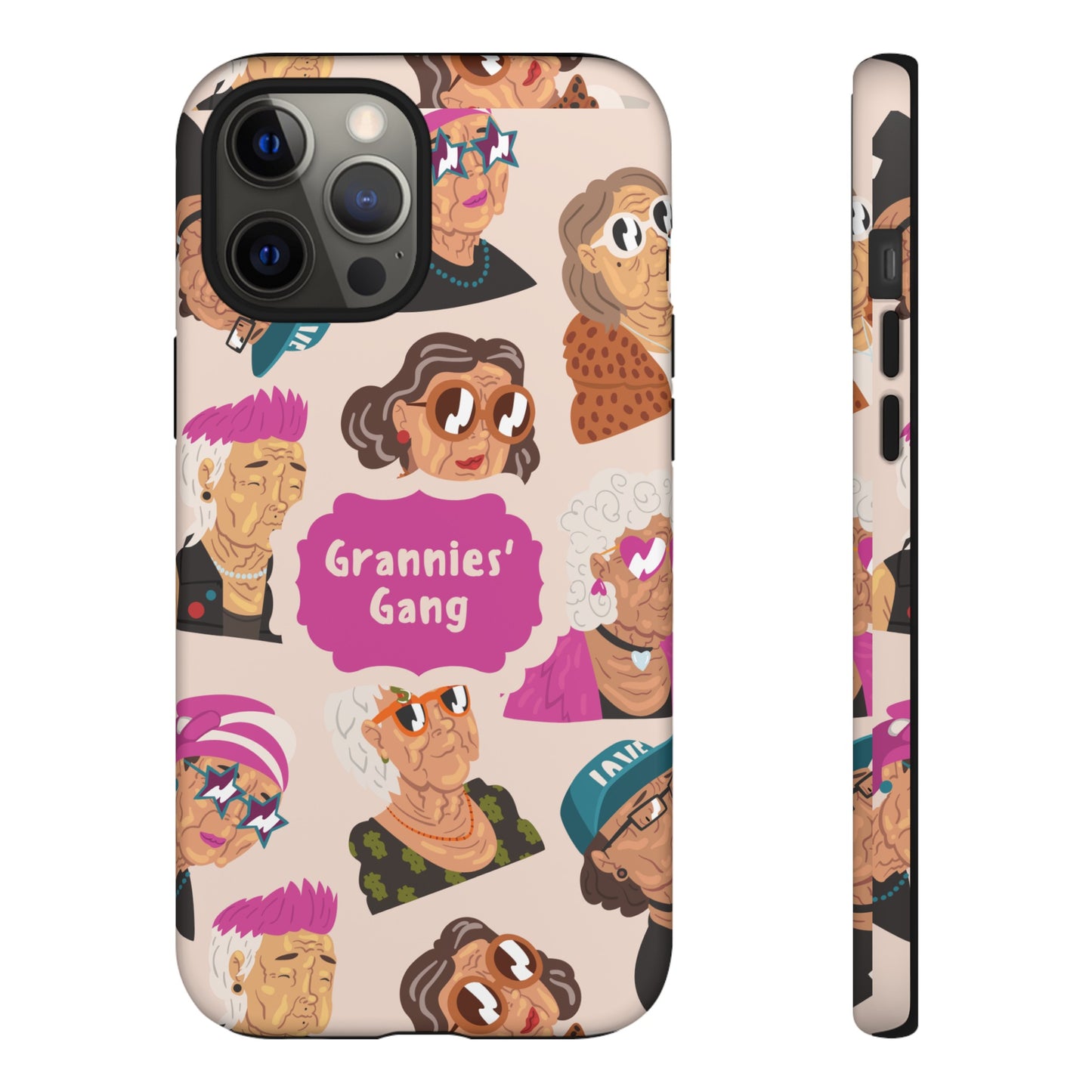 Grannies' Gang Wallpaper Phone Case | iPhone 15 Plus/ Pro, 14, 13, 12| Google Pixel 7, Pro, 5| Samsung Galaxy S23 All Major Phone Models