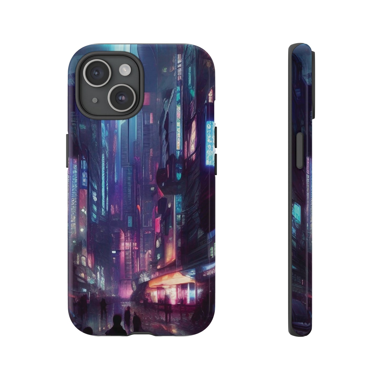 Futuristic Sci-Fi City Wallpaper Phone Case | iPhone 15 Plus/ Pro, 14, 13, 12| Google Pixel 7, Pro, 5| Samsung Galaxy S23 All Major Phone Models