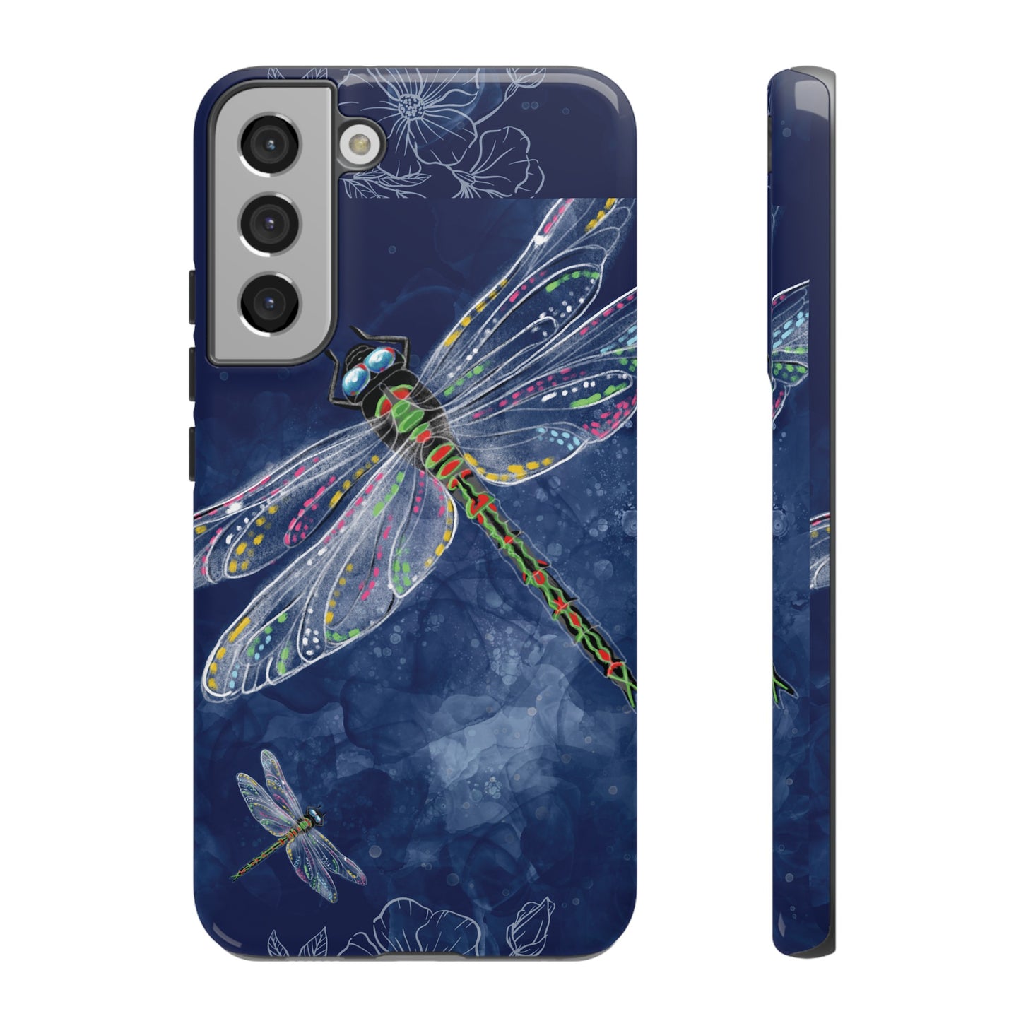 Dragonfly Wallpaper Phone Case | iPhone 15 Plus/ Pro, 14, 13, 12| Google Pixel 7, Pro, 5| Samsung Galaxy S23 All Major Phone Models