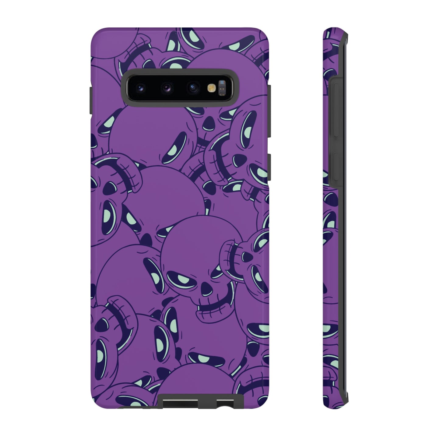 Glowing Skulls Wallpaper Phone Case | iPhone 15 Plus/ Pro, 14, 13, 12| Google Pixel 7, Pro, 5| Samsung Galaxy S23 All Major Phone Models