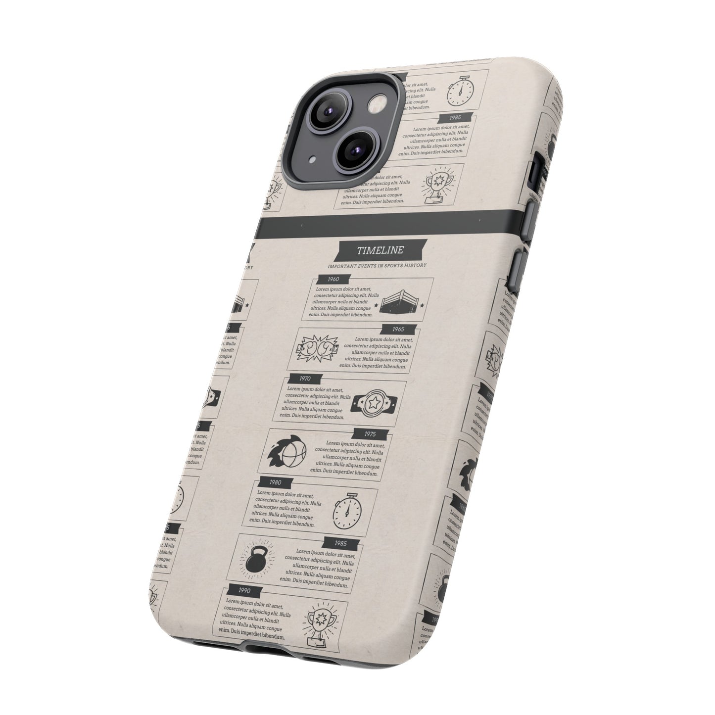 Timeline Wallpaper Phone Case | iPhone 15 Plus/ Pro, 14, 13, 12| Google Pixel 7, Pro, 5| Samsung Galaxy S23 All Major Phone Models