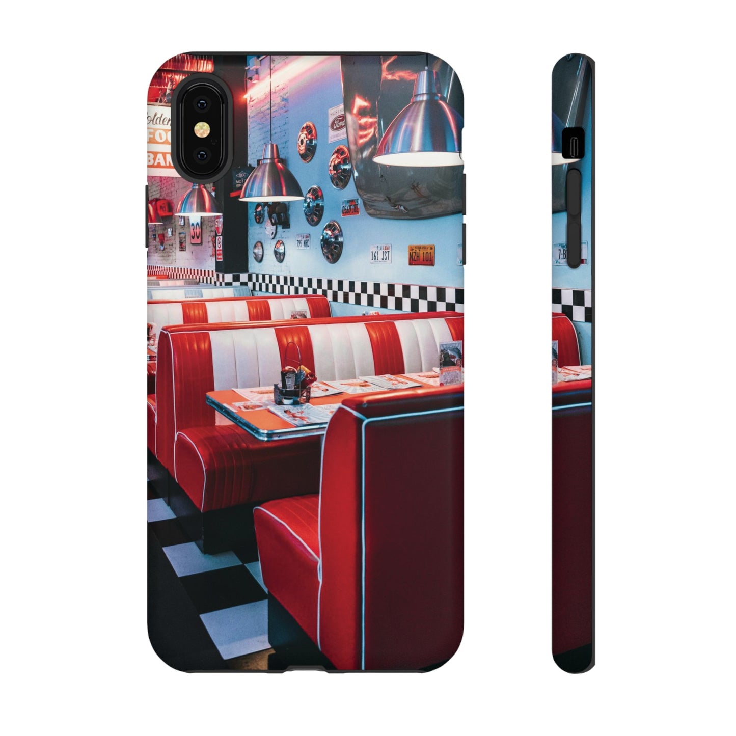 Diner Wallpaper Phone Case | iPhone 15 Plus/ Pro, 14, 13, 12| Google Pixel 7, Pro, 5| Samsung Galaxy S23 All Major Phone Models