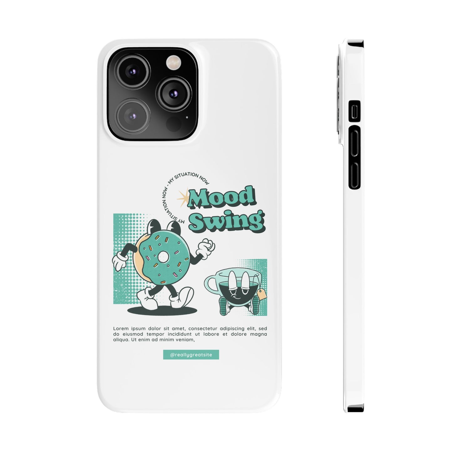 Mood Swing Phone Case | iPhone 15 Plus/ Pro, 14, 13, 12|