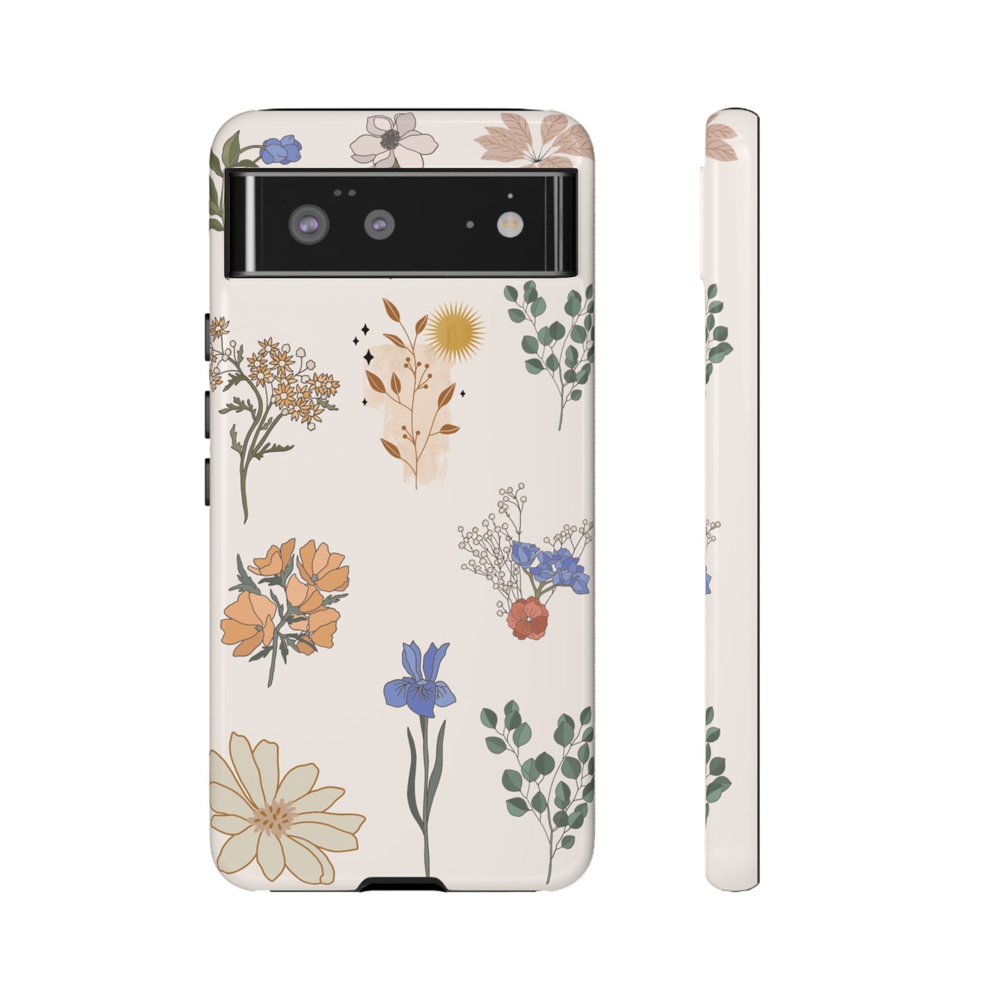 Floral Collage Phone Case | iPhone 15 Plus/ Pro, 14, 13, 12| Google Pixel 7, Pro, 5| Samsung Galaxy S23 All Major Phone Models