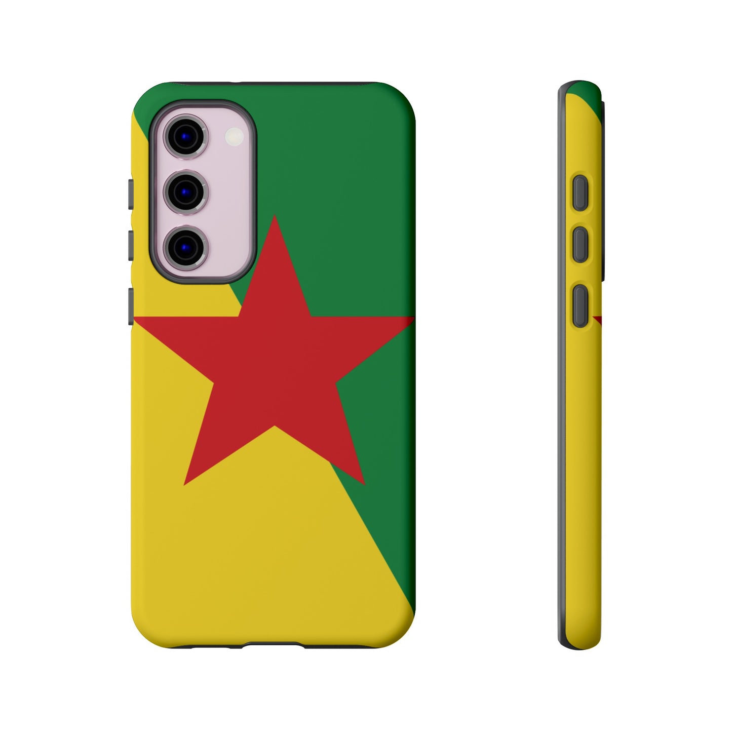 French Guiana Flag (France) Phone Case | iPhone 15 Plus/ Pro, 14, 13, 12| Google Pixel 7, Pro, 5| Samsung Galaxy S23 All Major Phone Models