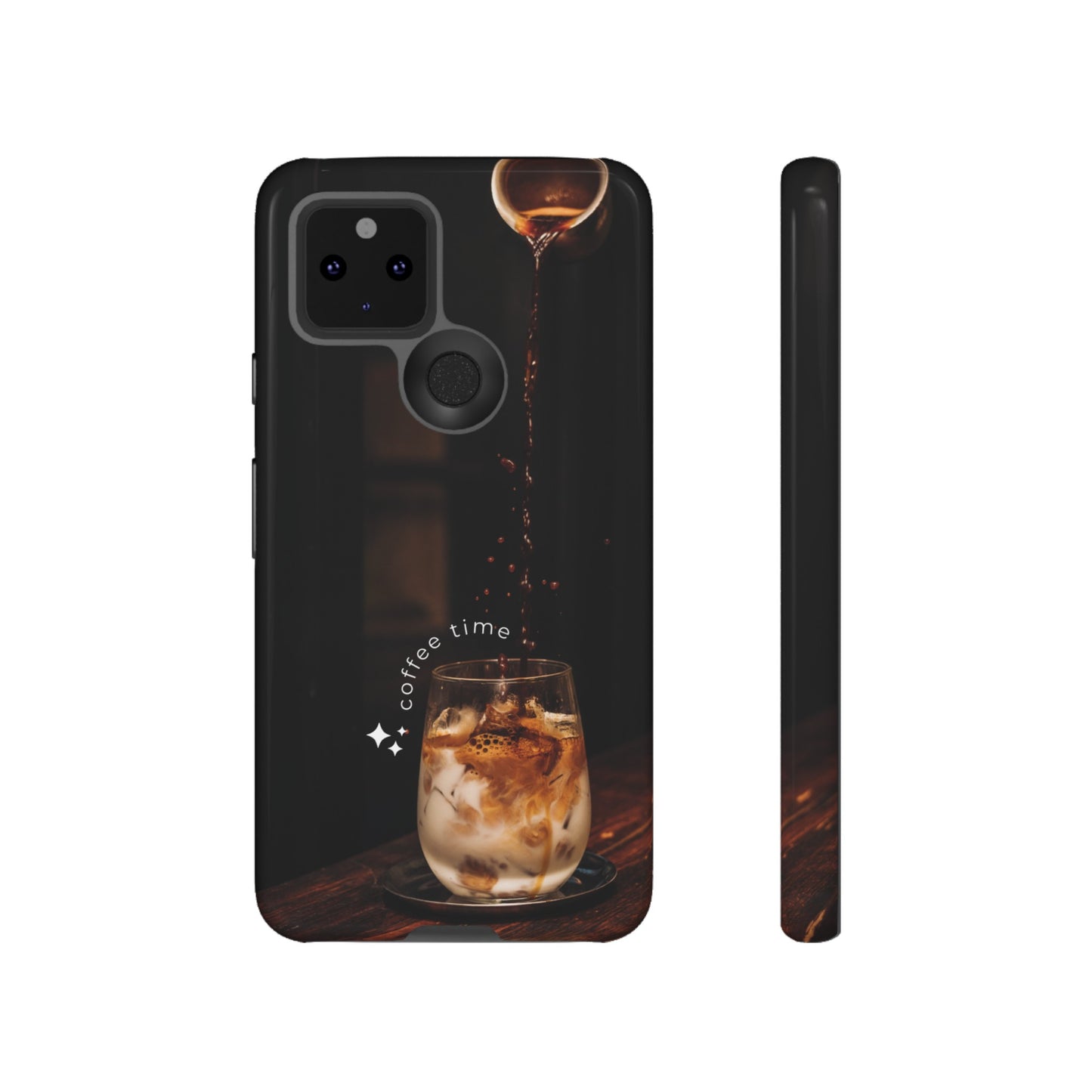 Coffee Time Wallpaper Phone Case | iPhone 15 Plus/ Pro, 14, 13, 12| Google Pixel 7, Pro, 5| Samsung Galaxy S23 All Major Phone Models