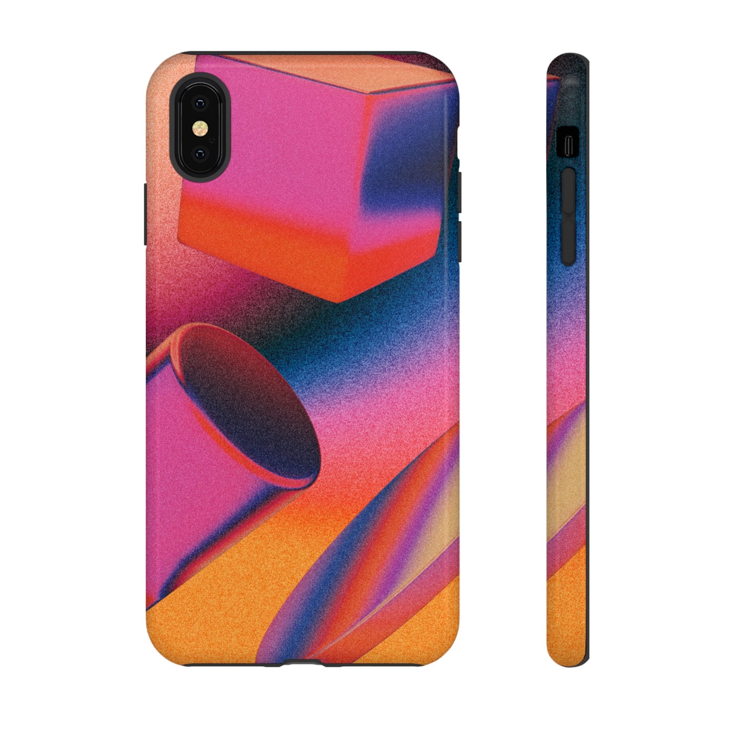 Floating Shapes Wallpaper Phone Case | iPhone 15 Plus/ Pro, 14, 13, 12| Google Pixel 7, Pro, 5| Samsung Galaxy S23 All Major Phone Models