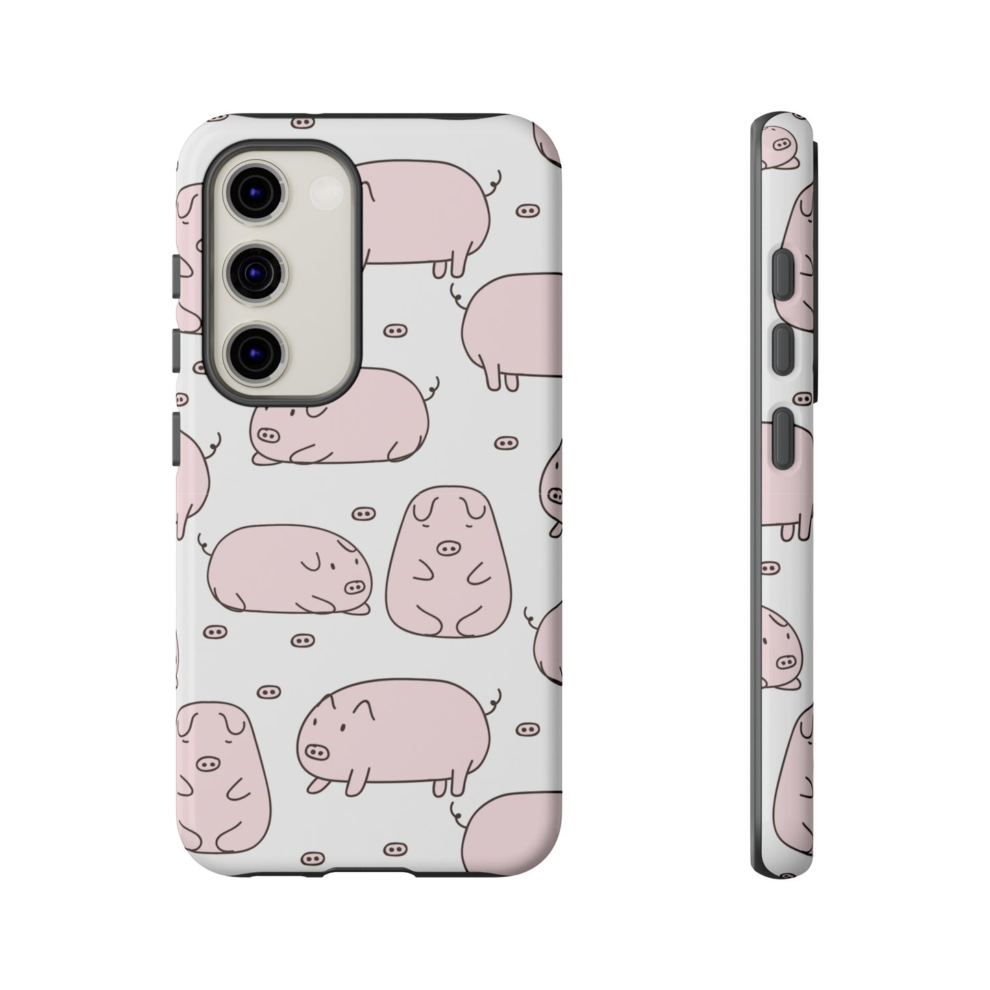 Pig Wallpaper Phone Case | iPhone 15 Plus/ Pro, 14, 13, 12| Google Pixel 7, Pro, 5| Samsung Galaxy S23 All Major Phone Models