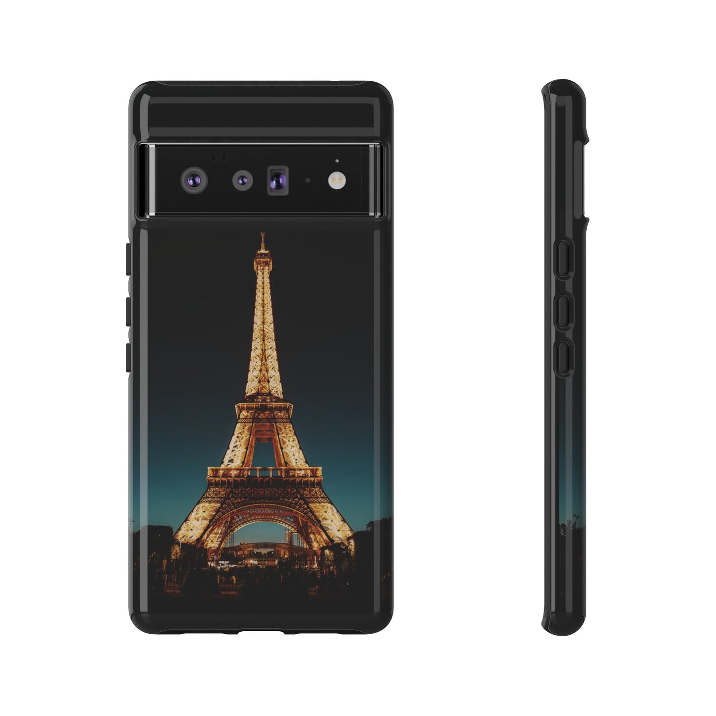 Night Eiffel Tower Phone Case | iPhone 15 Plus/ Pro, 14, 13, 12| Google Pixel 7, Pro, 5| Samsung Galaxy S23 All Major Phone Models