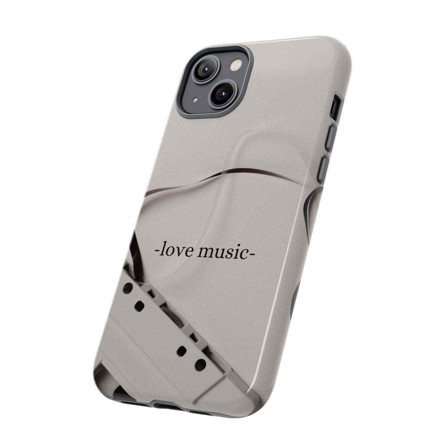 Love Music Wallpaper Phone Case | iPhone 15 Plus/ Pro, 14, 13, 12| Google Pixel 7, Pro, 5| Samsung Galaxy S23 All Major Phone Models