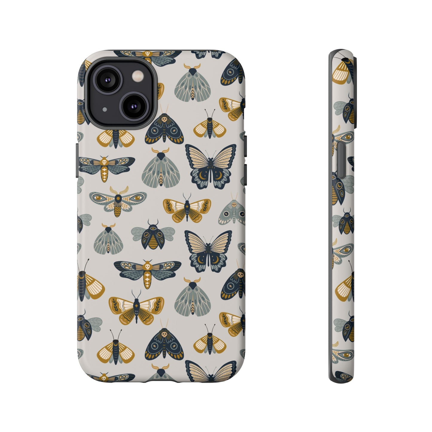 Butterfly and Moth Wallpaper Phone Case | iPhone 15 Plus/ Pro, 14, 13, 12| Google Pixel 7, Pro, 5| Samsung Galaxy S23 All Major Phone Models