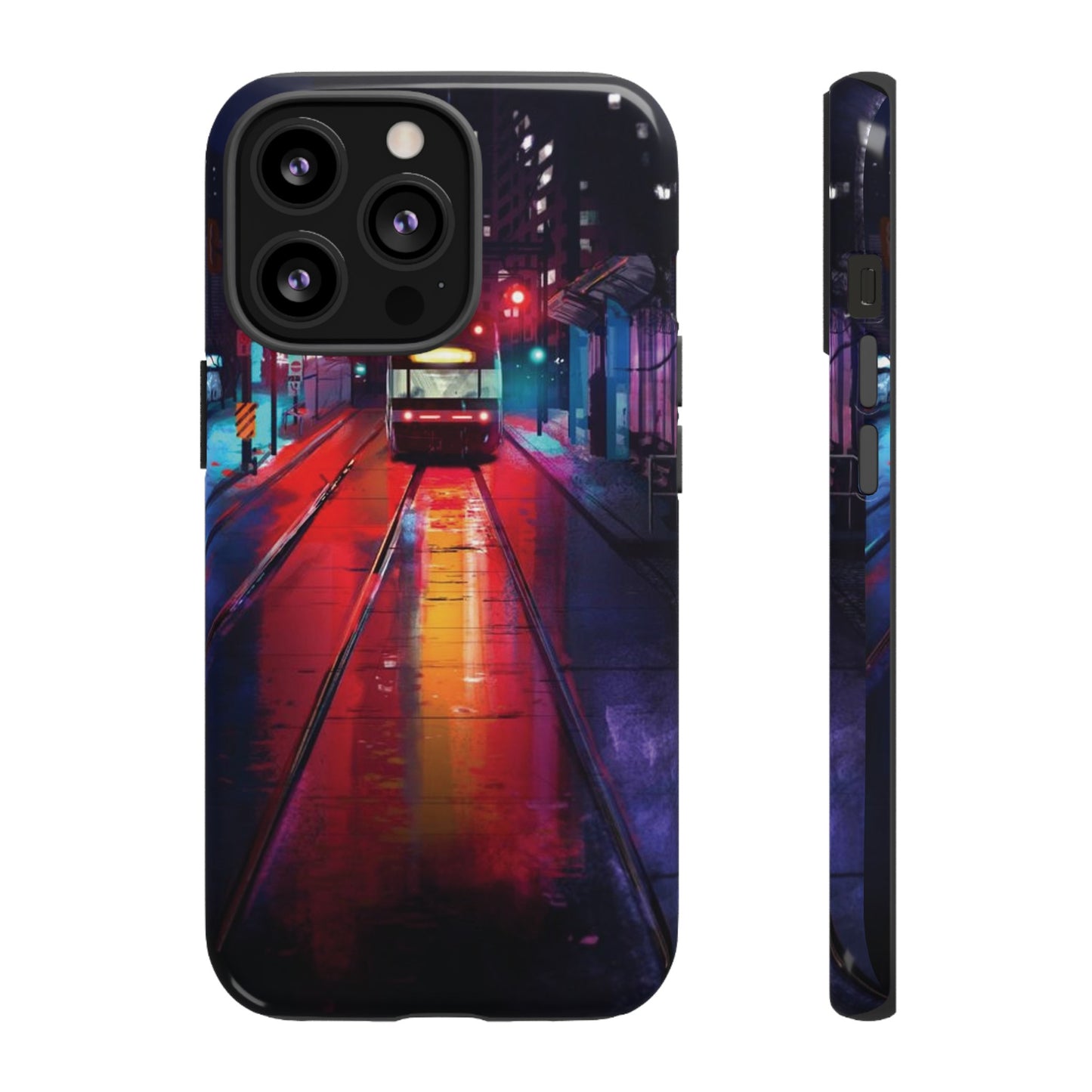 Night Train Wallpaper Phone Case | iPhone 15 Plus/ Pro, 14, 13, 12| Google Pixel 7, Pro, 5| Samsung Galaxy S23 All Major Phone Models