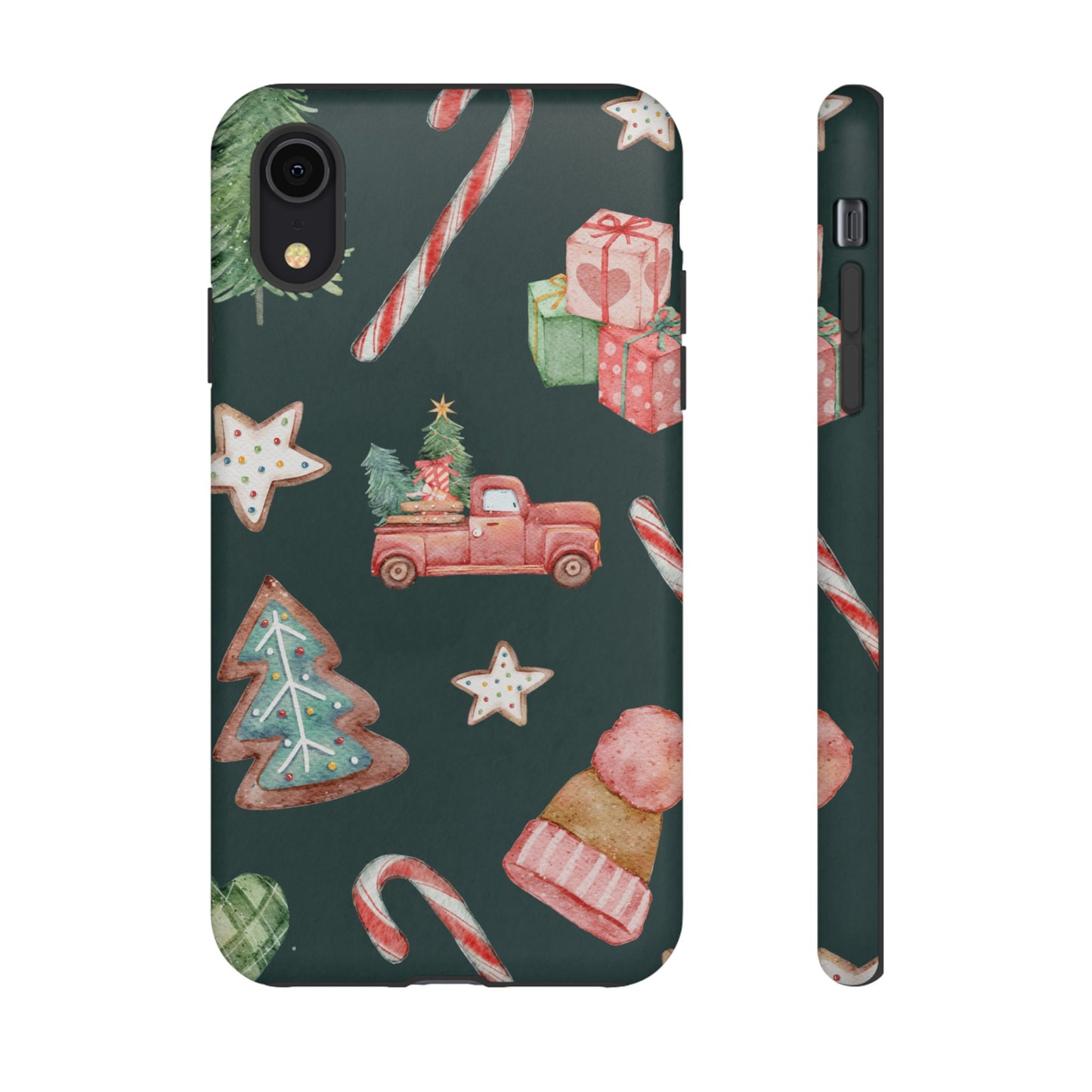 Festive Christmas Wallpaper Phone Case | iPhone 15 Plus/ Pro, 14, 13, 12| Google Pixel 7, Pro, 5| Samsung Galaxy S23 All Major Phone Models