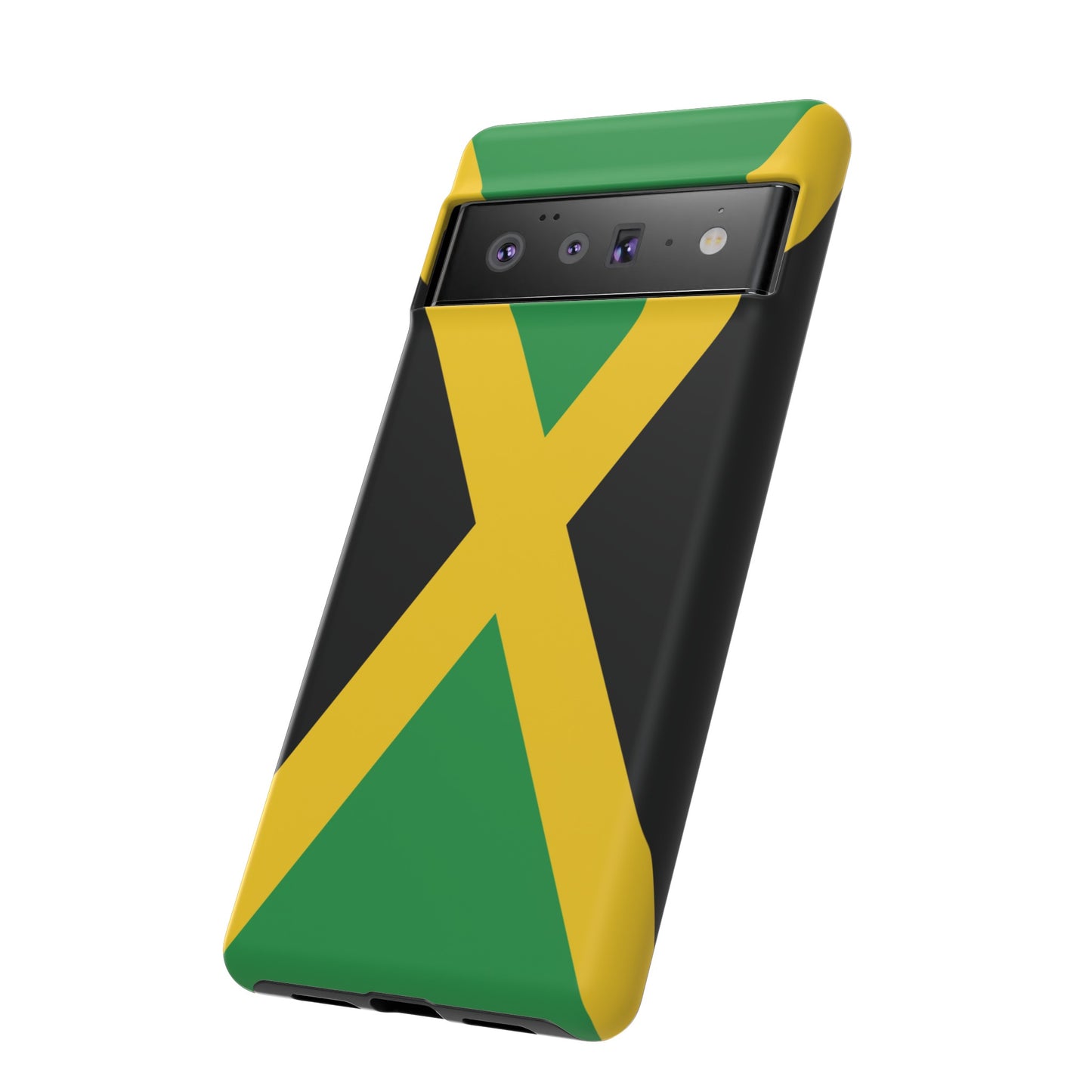 Jamaica Flag Phone Case | iPhone 15 Plus/ Pro, 14, 13, 12| Google Pixel 7, Pro, 5| Samsung Galaxy S23 All Major Phone Models