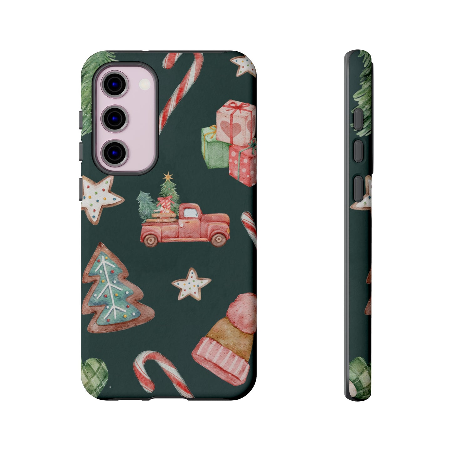 Festive Christmas Wallpaper Phone Case | iPhone 15 Plus/ Pro, 14, 13, 12| Google Pixel 7, Pro, 5| Samsung Galaxy S23 All Major Phone Models