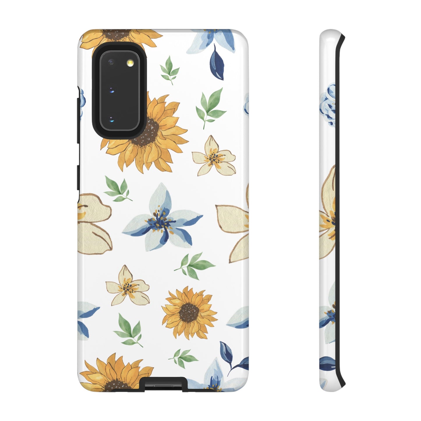 Beautiful Watercolour Flower Wallpaper Phone Case | iPhone 15 Plus/ Pro, 14, 13, 12| Google Pixel 7, Pro, 5| Samsung Galaxy S23 All Major Phone Models