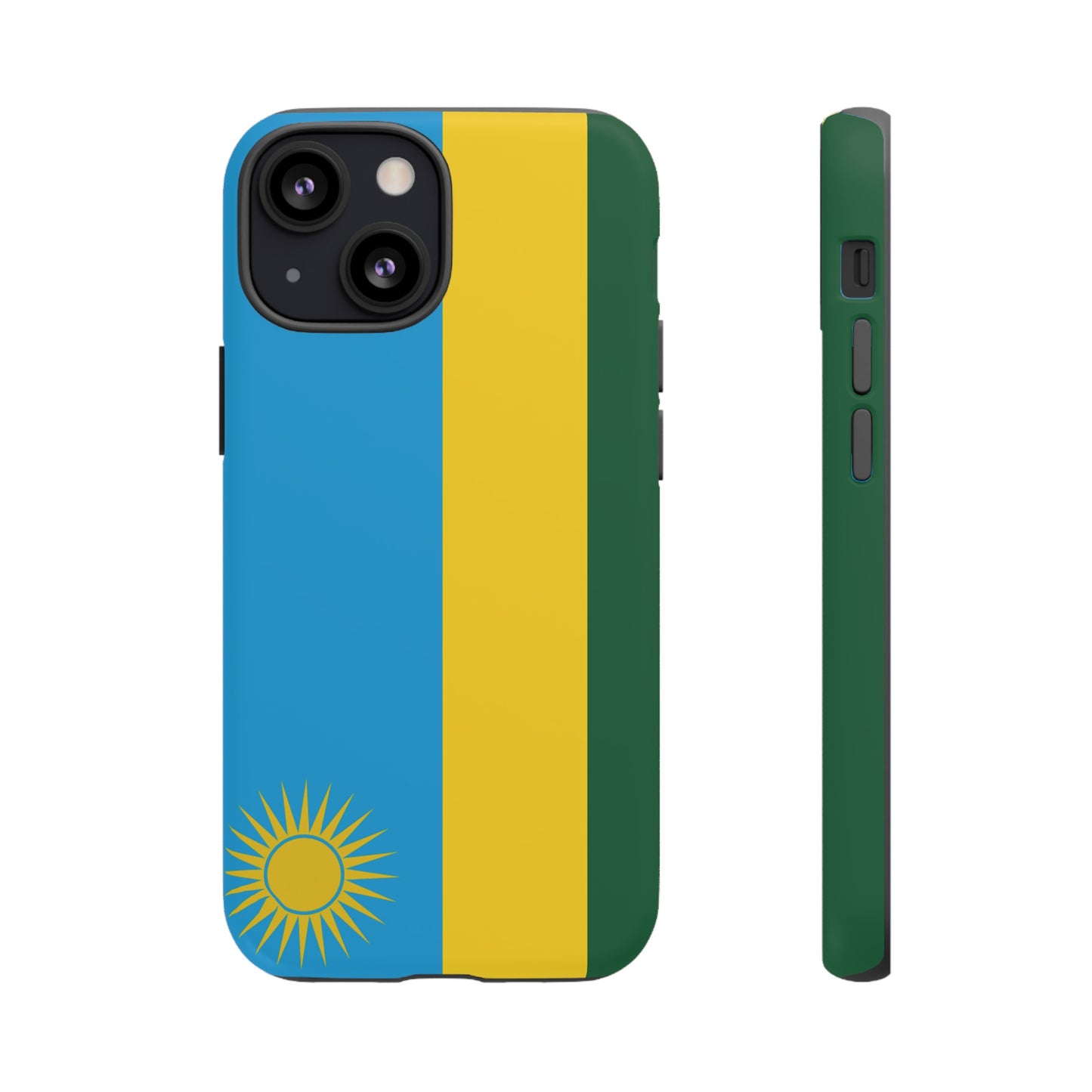 Rwanda Flag Phone Case | iPhone 15 Plus/ Pro, 14, 13, 12| Google Pixel 7, Pro, 5| Samsung Galaxy S23 All Major Phone Models