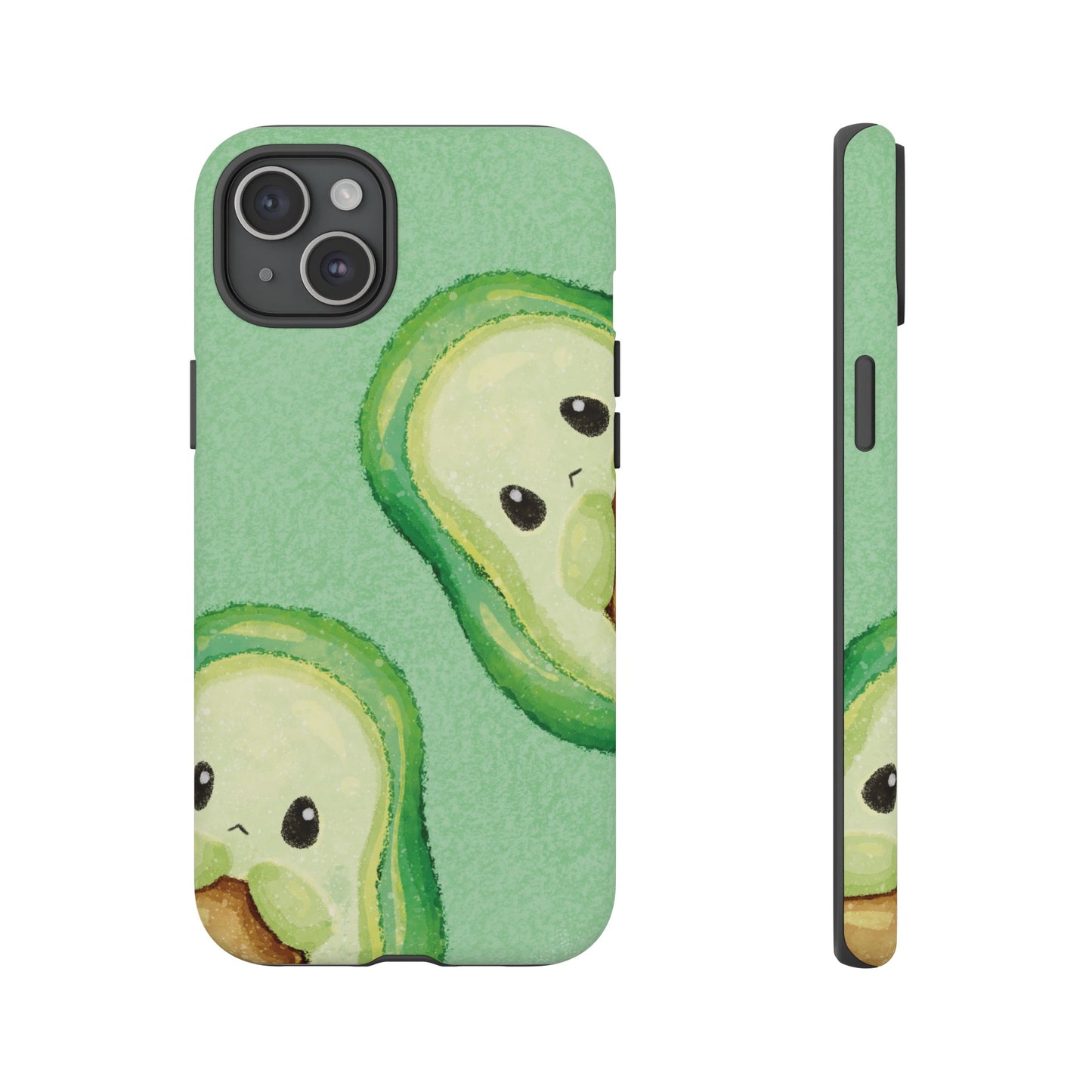 Avocado Friends Wallpaper Phone Case | iPhone 15 Plus/ Pro, 14, 13, 12| Google Pixel 7, Pro, 5| Samsung Galaxy S23 All Major Phone Models