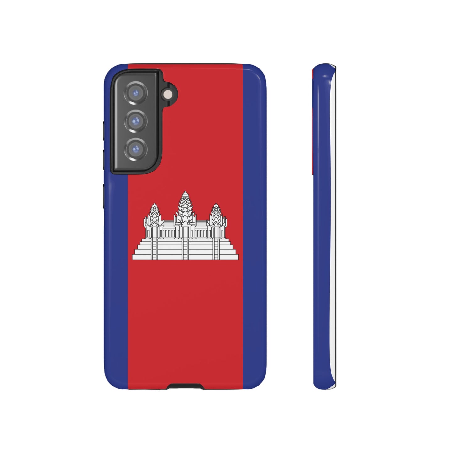 Cambodia Flag Phone Case | iPhone 15 Plus/ Pro, 14, 13, 12| Google Pixel 7, Pro, 5| Samsung Galaxy S23 All Major Phone Models