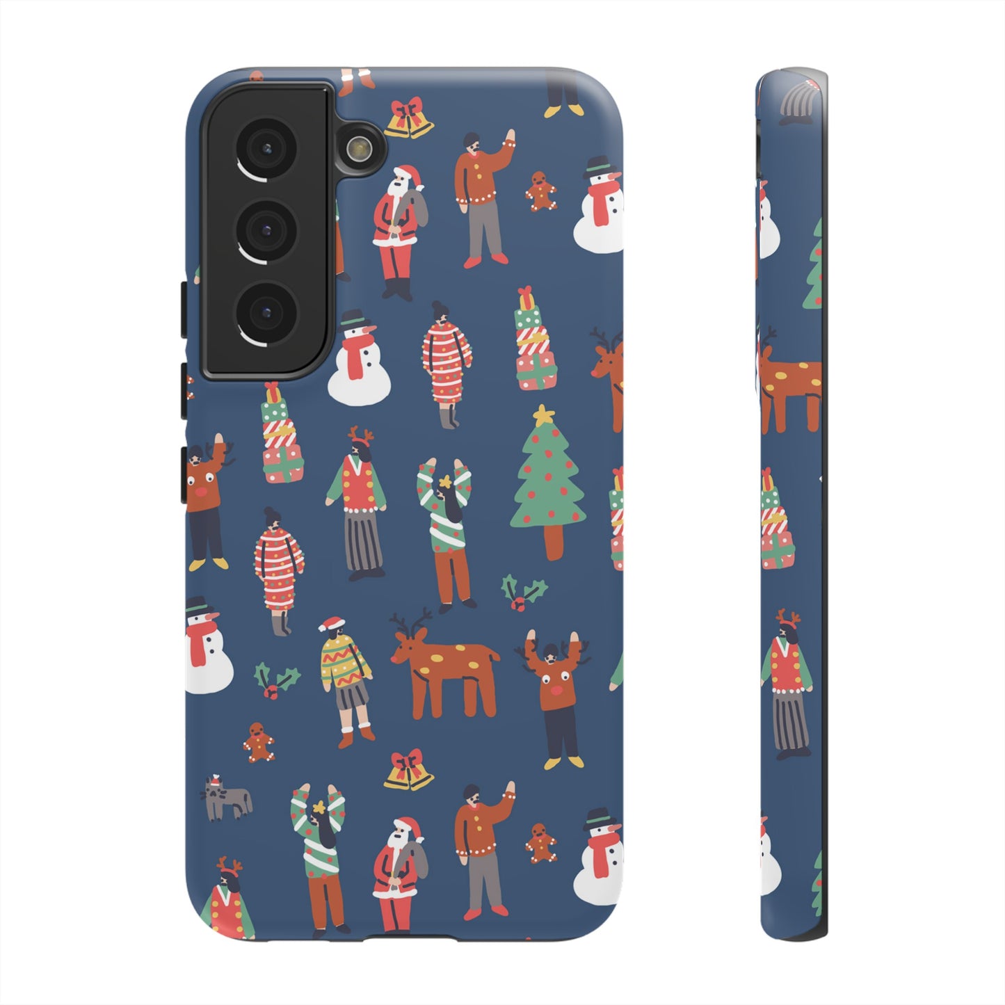 Christmas Party Wallpaper Phone Case | iPhone 15 Plus/ Pro, 14, 13, 12| Google Pixel 7, Pro, 5| Samsung Galaxy S23 All Major Phone Models