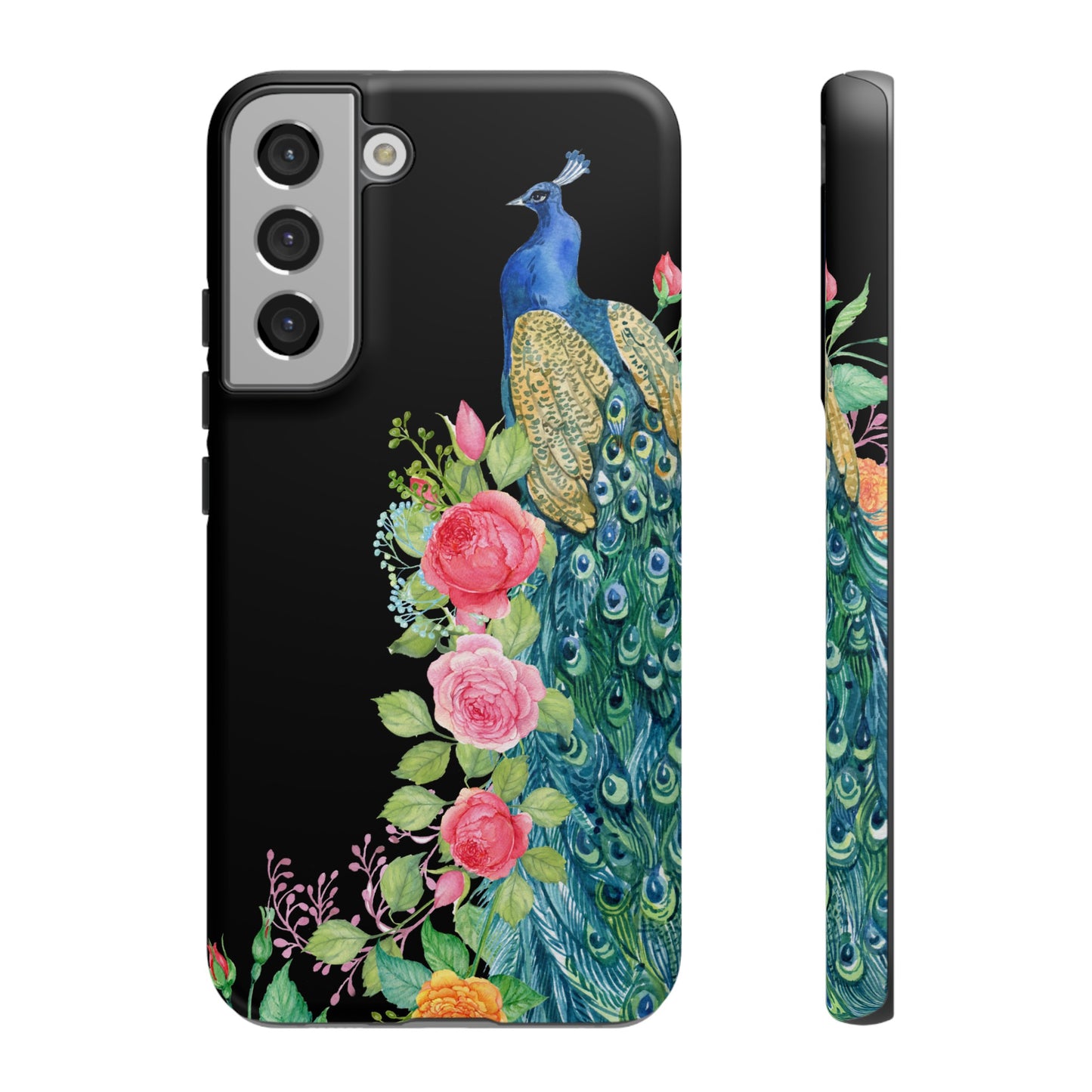 Peacock Wallpaper Phone Case | iPhone 15 Plus/ Pro, 14, 13, 12| Google Pixel 7, Pro, 5| Samsung Galaxy S23 All Major Phone Models