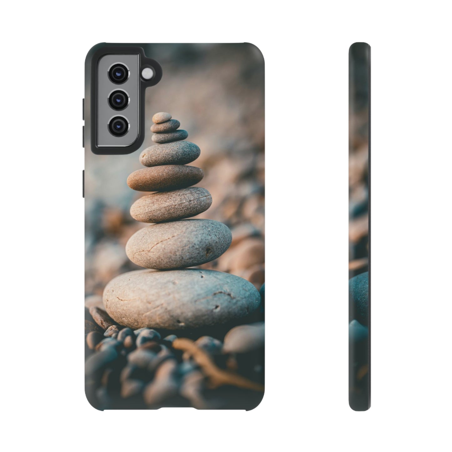 Rock Stack Wallpaper Phone Case | iPhone 15 Plus/ Pro, 14, 13, 12| Google Pixel 7, Pro, 5| Samsung Galaxy S23 All Major Phone Models