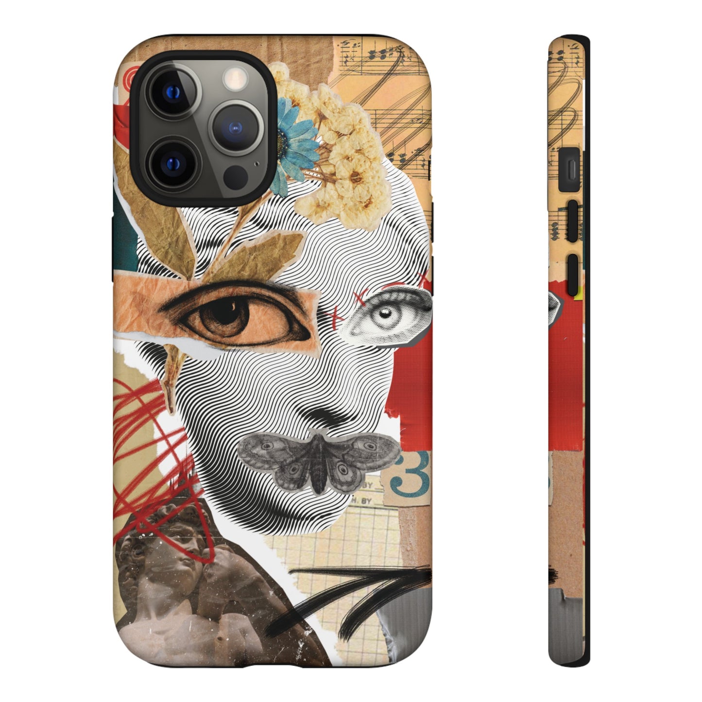 Woman Collage Wallpaper Phone Case | iPhone 15 Plus/ Pro, 14, 13, 12| Google Pixel 7, Pro, 5| Samsung Galaxy S23 All Major Phone Models