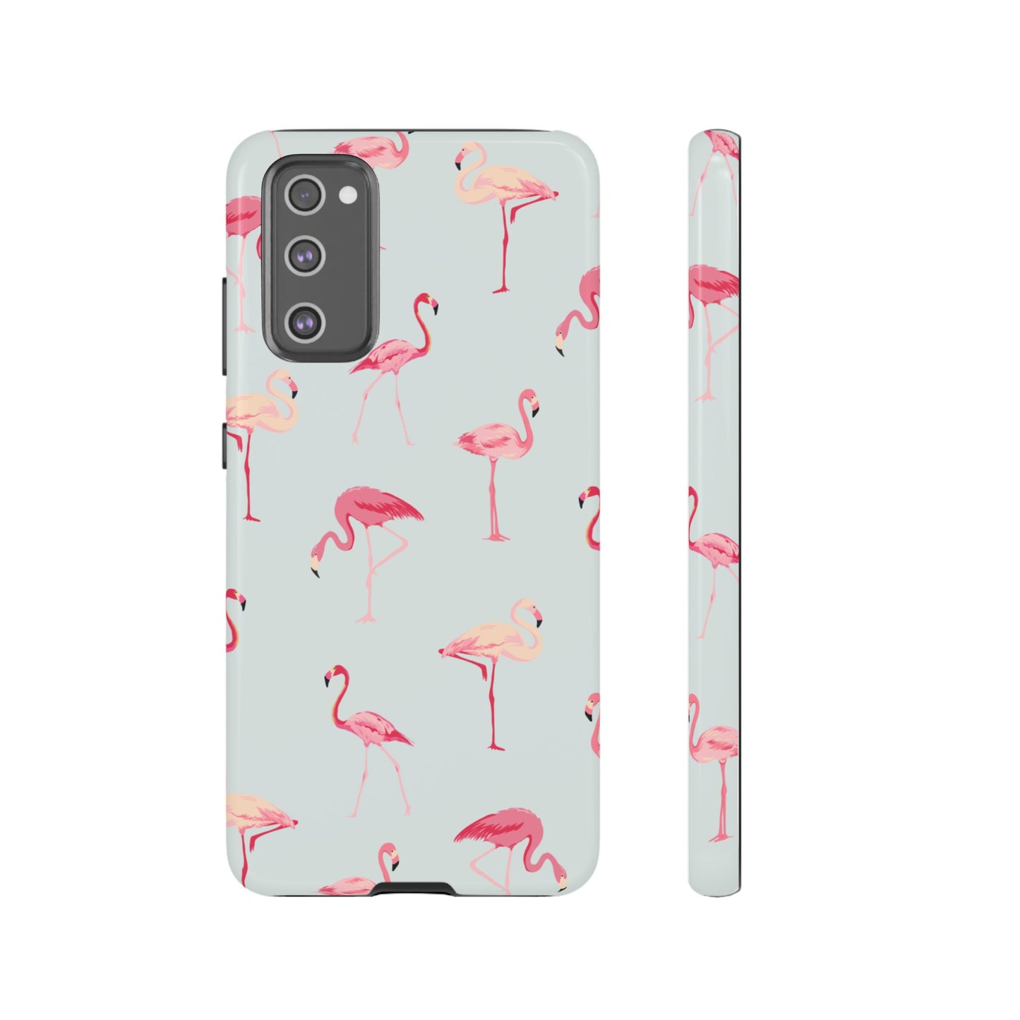 Flamingo Wallpaper Phone Case | iPhone 15 Plus/ Pro, 14, 13, 12| Google Pixel 7, Pro, 5| Samsung Galaxy S23 All Major Phone Models