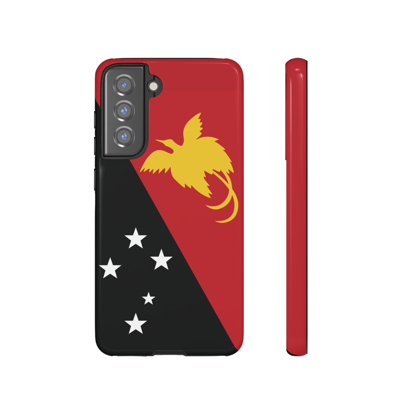 Papa New Guinea Flag Phone Case | iPhone 15 Plus/ Pro, 14, 13, 12| Google Pixel 7, Pro, 5| Samsung Galaxy S23 All Major Phone Models