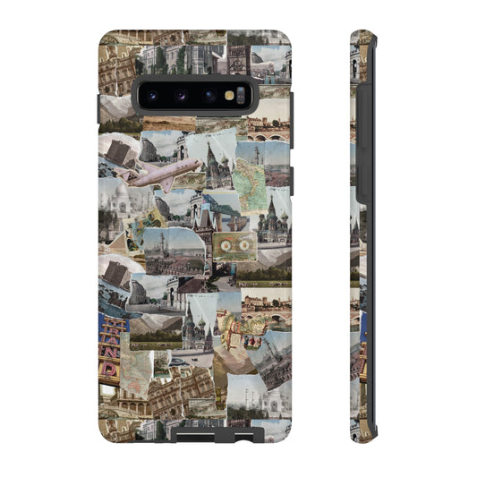 Travel Collage Wallpaper Phone Case | iPhone 15 Plus/ Pro, 14, 13, 12| Google Pixel 7, Pro, 5| Samsung Galaxy S23 All Major Phone Models