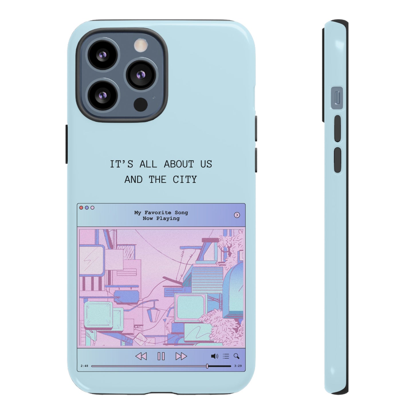 Us And The City Phone Case | iPhone 15 Plus/ Pro, 14, 13, 12| Google Pixel 7, Pro, 5| Samsung Galaxy S23 All Major Phone Models