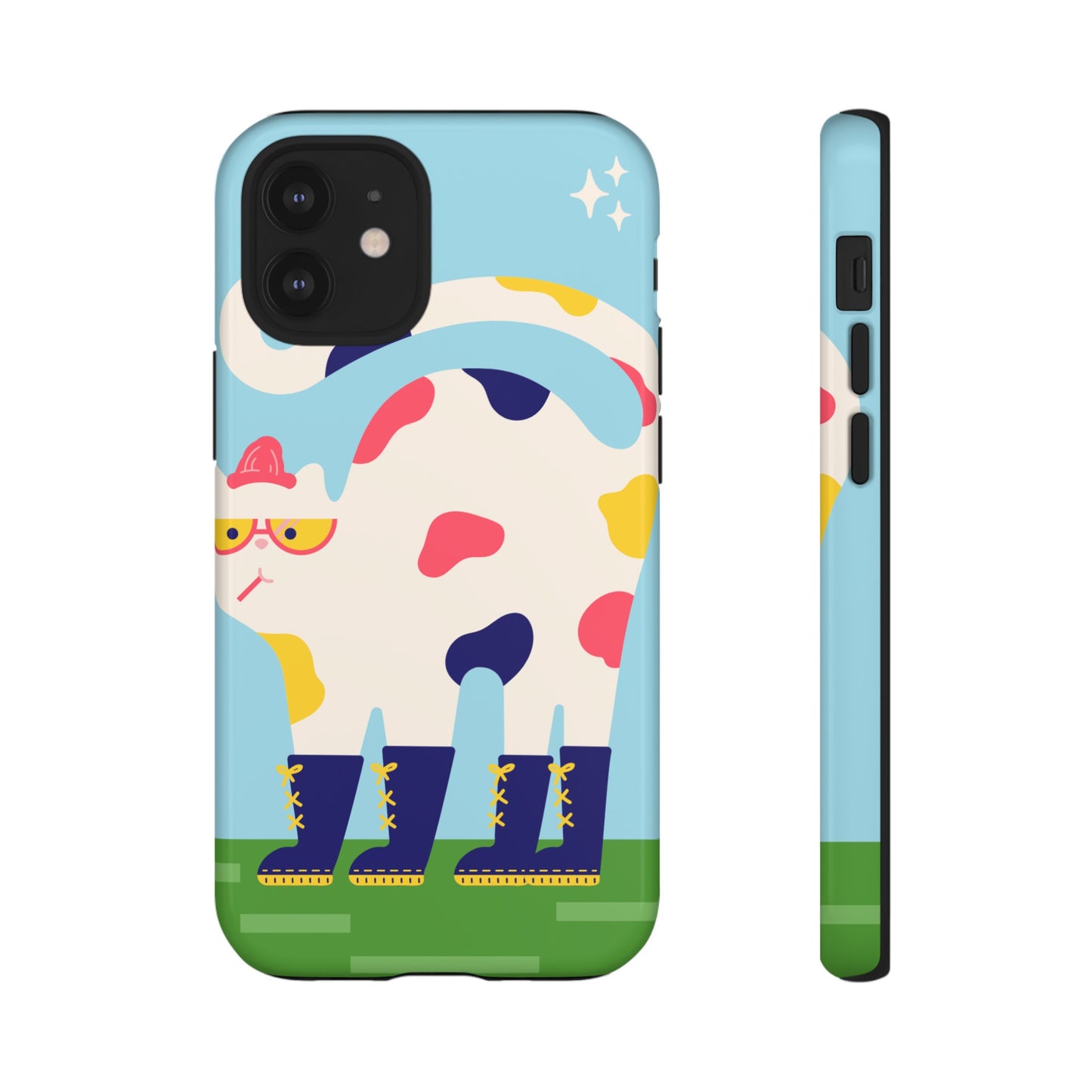 Rainboot Cat Phone Case | iPhone 15 Plus/ Pro, 14, 13, 12| Google Pixel 7, Pro, 5| Samsung Galaxy S23 All Major Phone Models