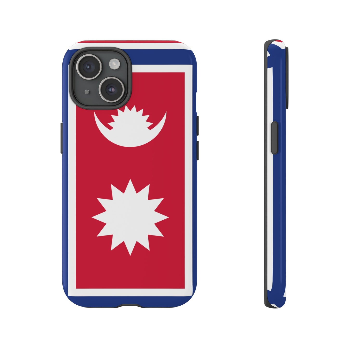 Nepal Flag Phone Case | iPhone 15 Plus/ Pro, 14, 13, 12| Google Pixel 7, Pro, 5| Samsung Galaxy S23 All Major Phone Models