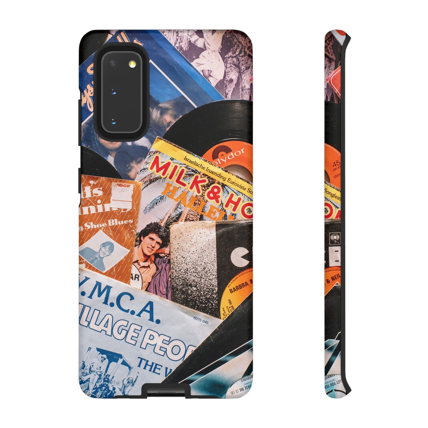 Retro Vinyl Wallpaper Phone Case | iPhone 15 Plus/ Pro, 14, 13, 12| Google Pixel 7, Pro, 5| Samsung Galaxy S23 All Major Phone Models