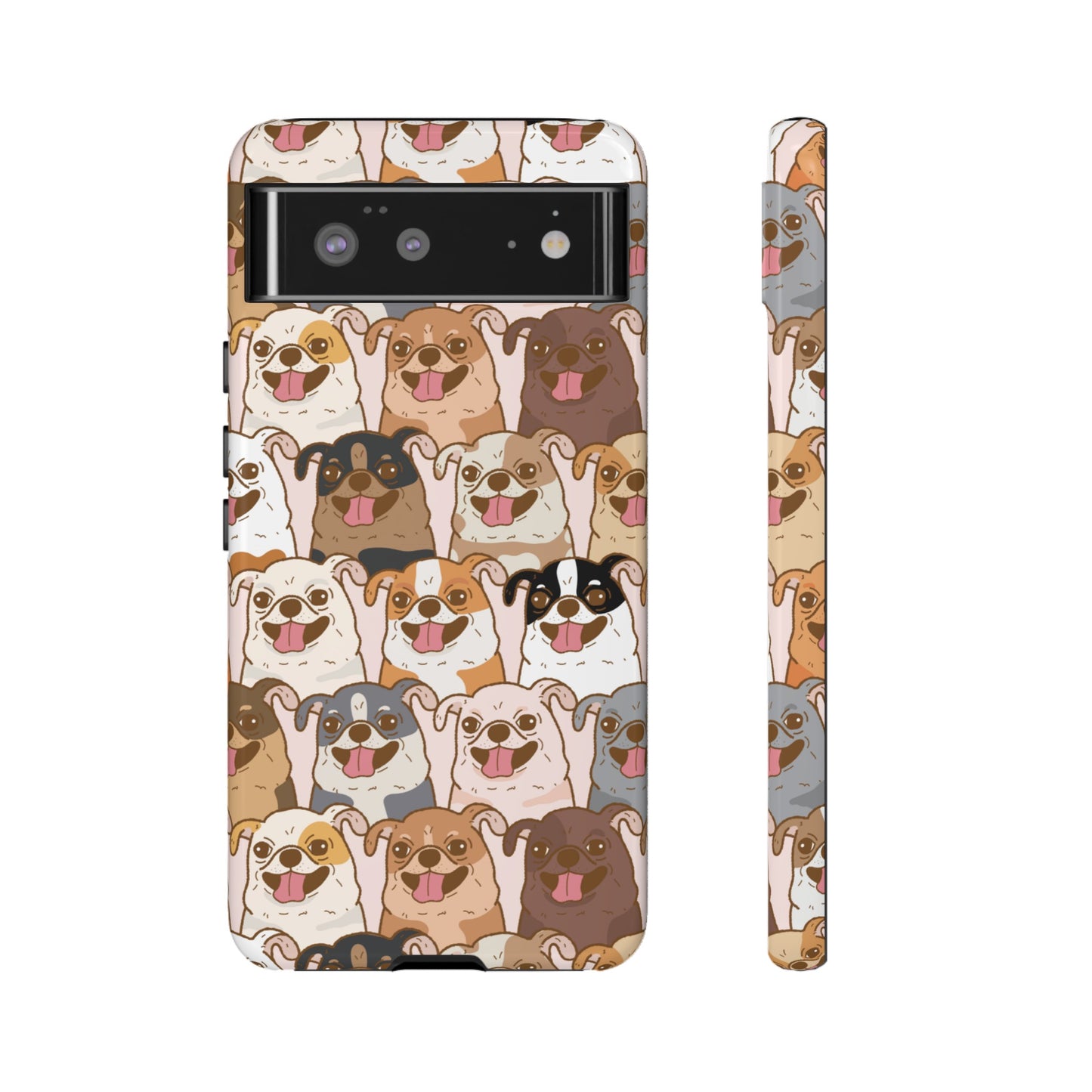 Dog Line Up Phone Case | iPhone 15 Plus/ Pro, 14, 13, 12| Google Pixel 7, Pro, 5| Samsung Galaxy S23 All Major Phone Models