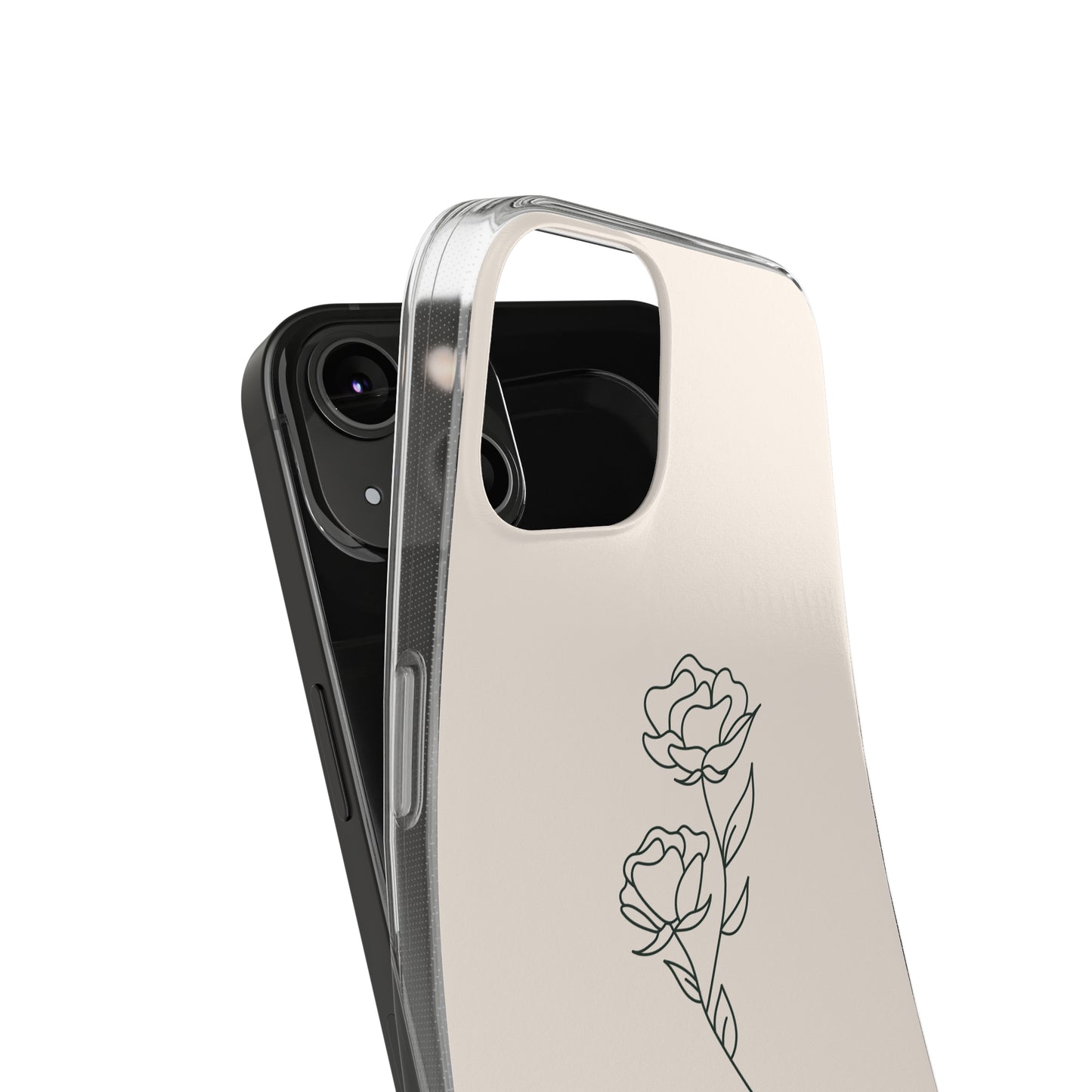 Simple Rose Phone Case | iPhone 15 Plus/ Pro, 14, 13, 12| Google Pixel 7, Pro, 5| Samsung Galaxy S23 All Major Phone Models