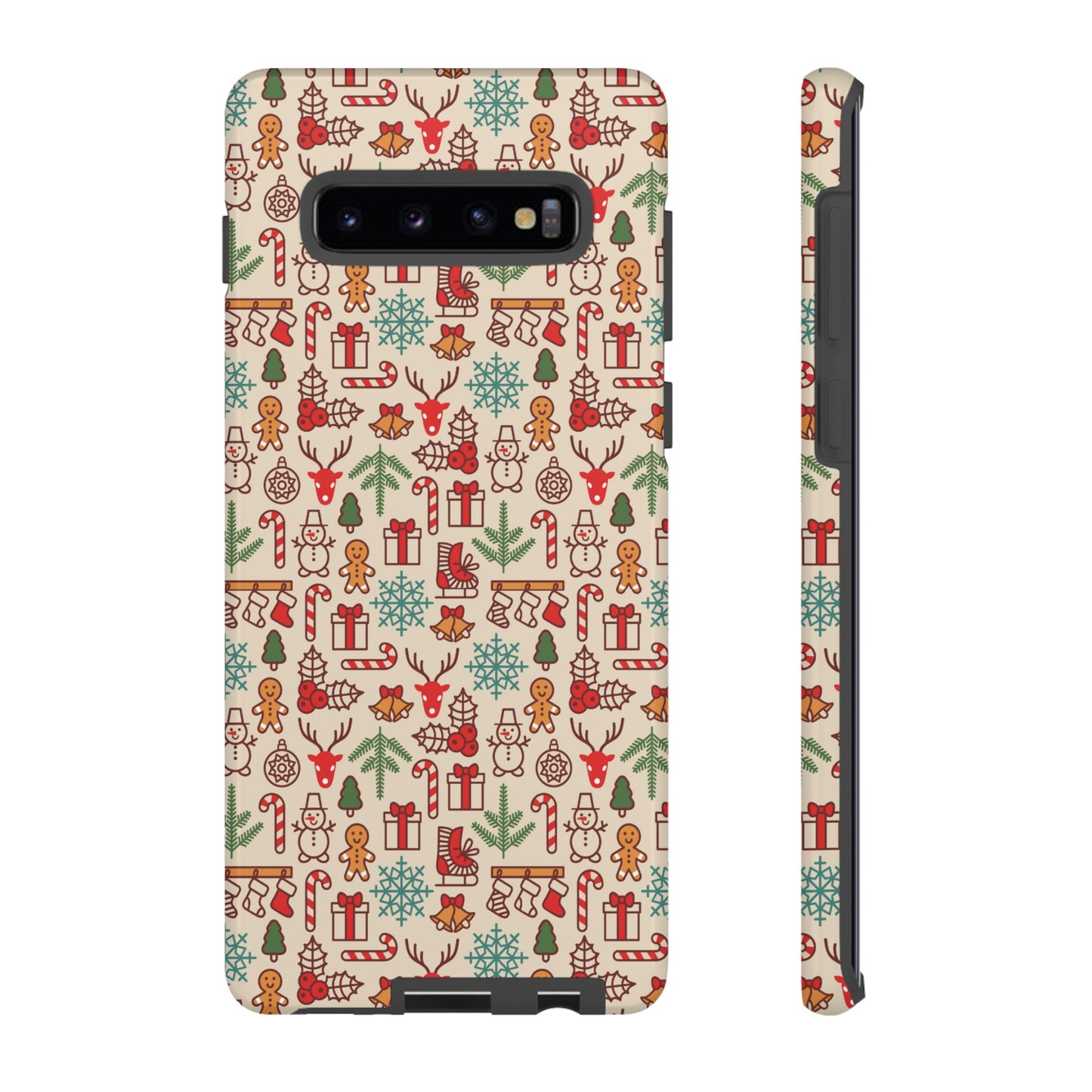 Collage Christmas Wallpaper Phone Case | iPhone 15 Plus/ Pro, 14, 13, 12| Google Pixel 7, Pro, 5| Samsung Galaxy S23 All Major Phone Models