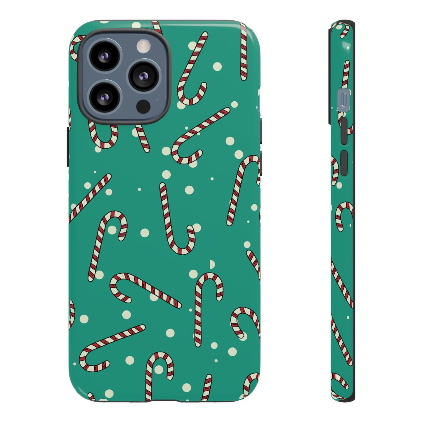 Candycane Wallpaper Phone Case | iPhone 15 Plus/ Pro, 14, 13, 12| Google Pixel 7, Pro, 5| Samsung Galaxy S23 All Major Phone Models