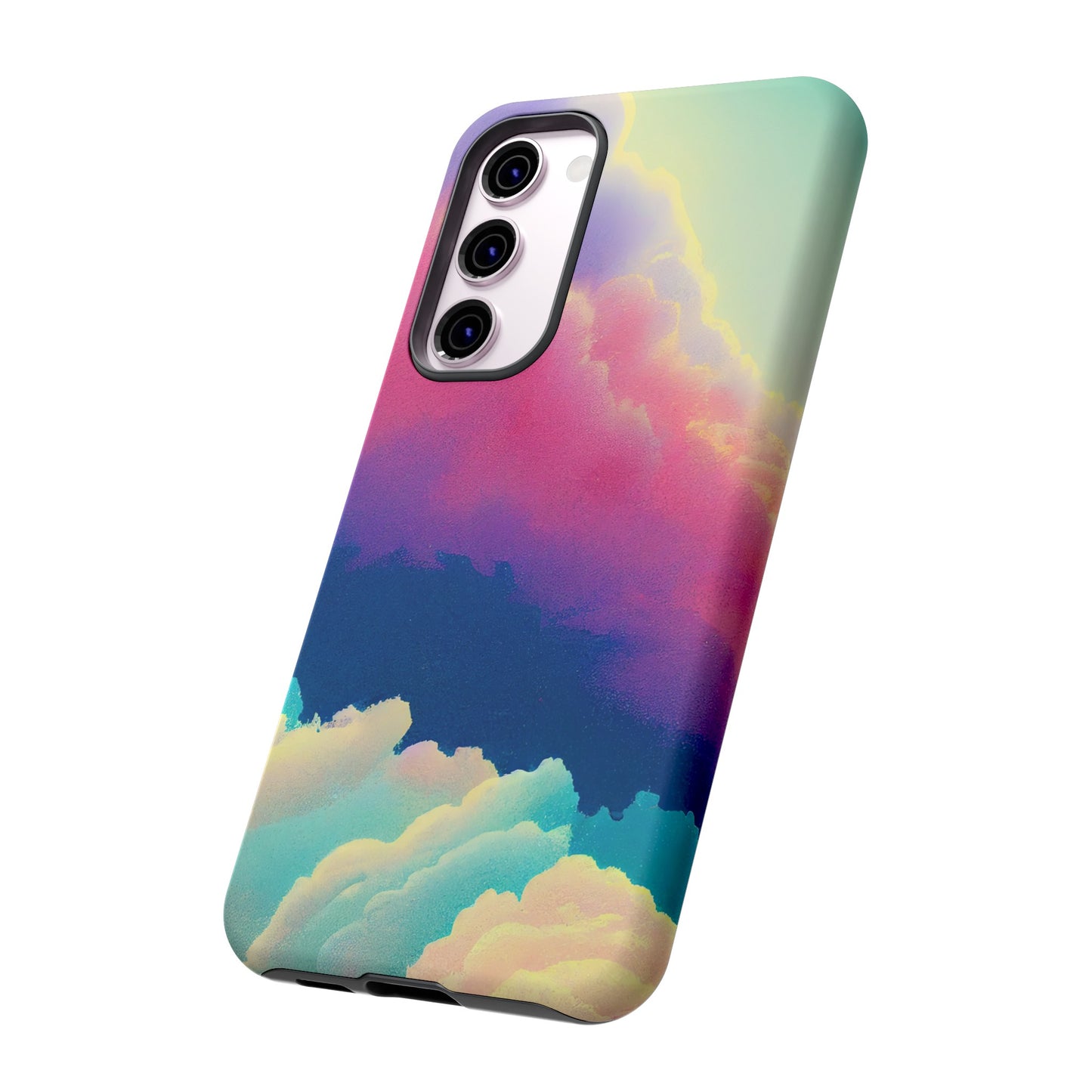 Colourful Clouds Wallpaper Phone Case | iPhone 15 Plus/ Pro, 14, 13, 12| Google Pixel 7, Pro, 5| Samsung Galaxy S23 All Major Phone Models