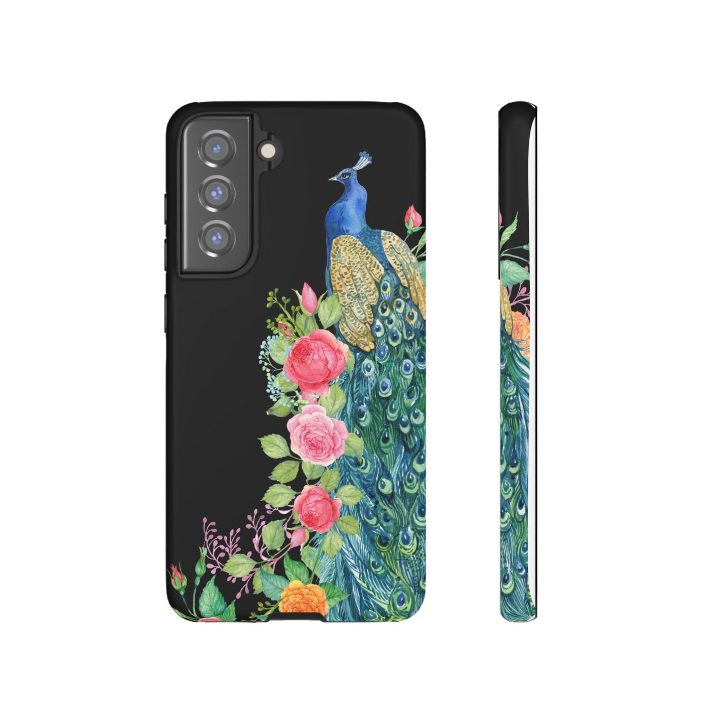 Peacock Wallpaper Phone Case | iPhone 15 Plus/ Pro, 14, 13, 12| Google Pixel 7, Pro, 5| Samsung Galaxy S23 All Major Phone Models